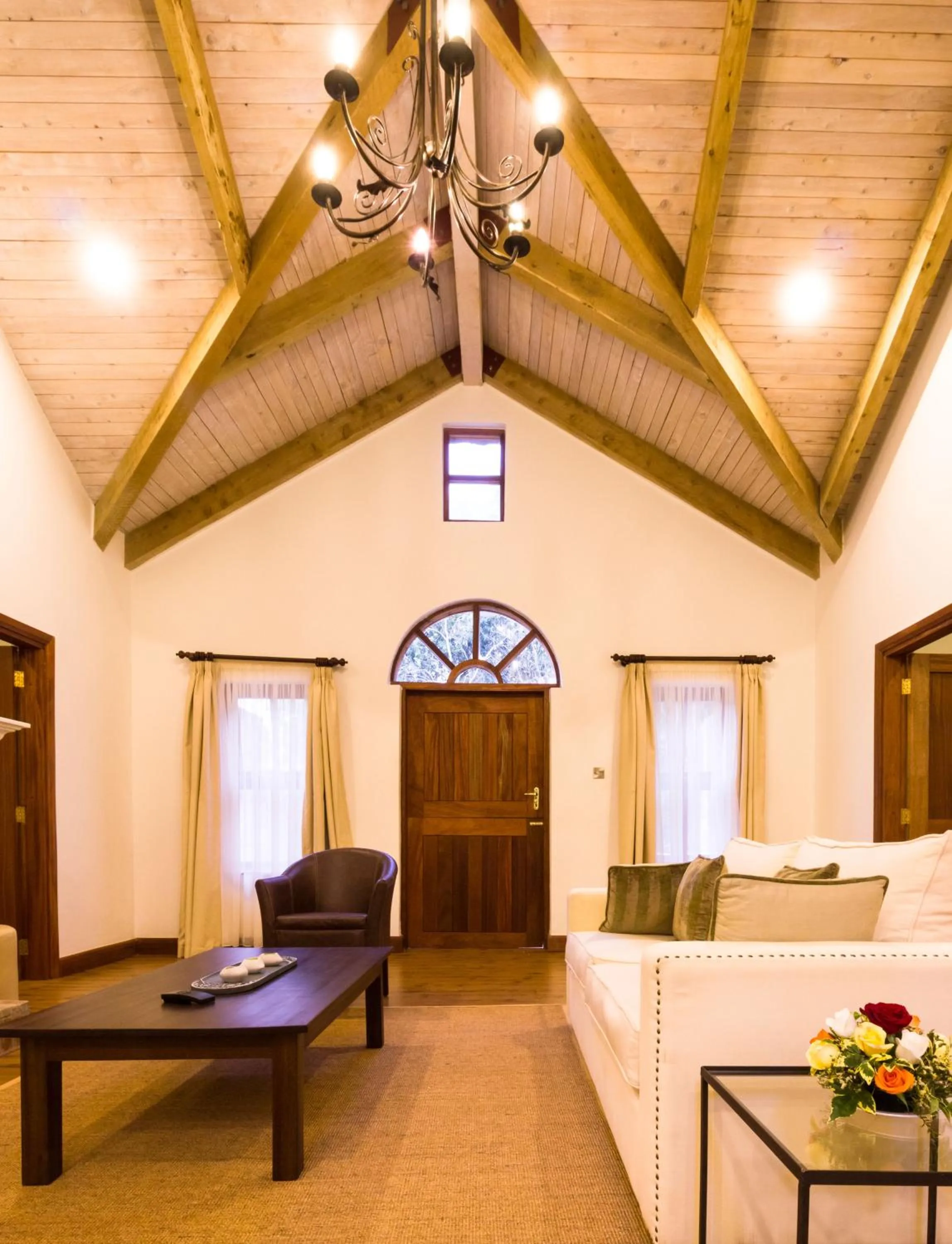 Seating area, Bed in The Residences at Karen