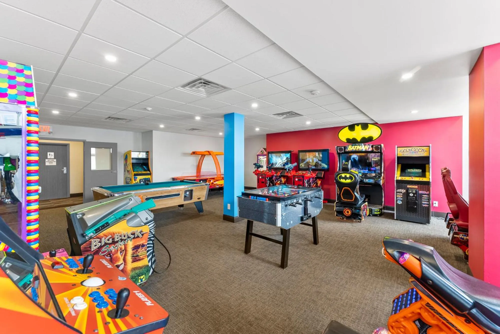 Game Room in Ramada By Wyndham Niagara Falls near the Falls