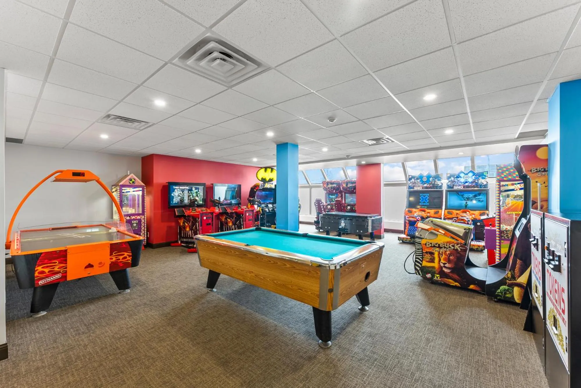 Game Room in Ramada By Wyndham Niagara Falls near the Falls