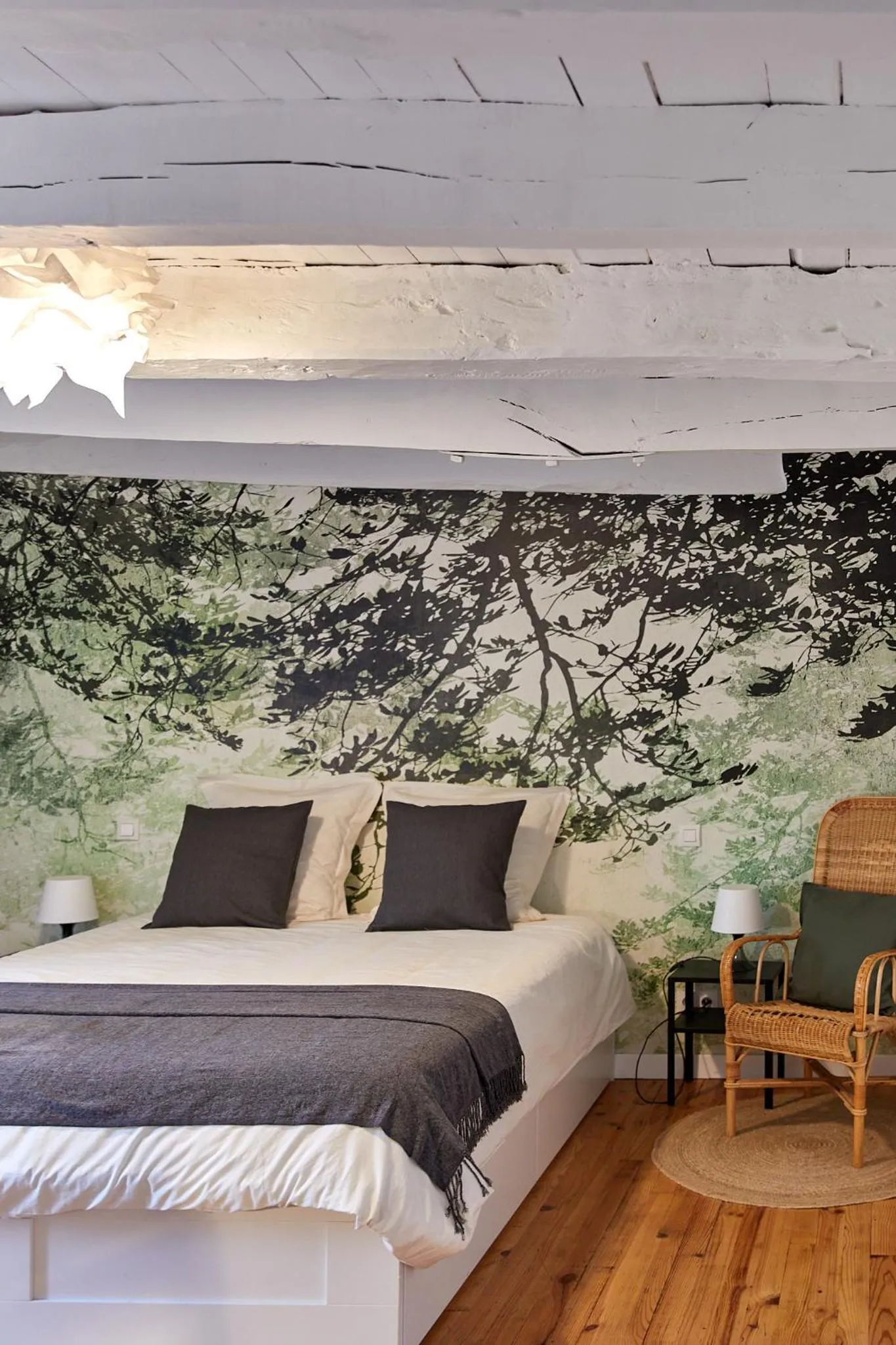 Photo of the whole room, Bed in La Breizhidence