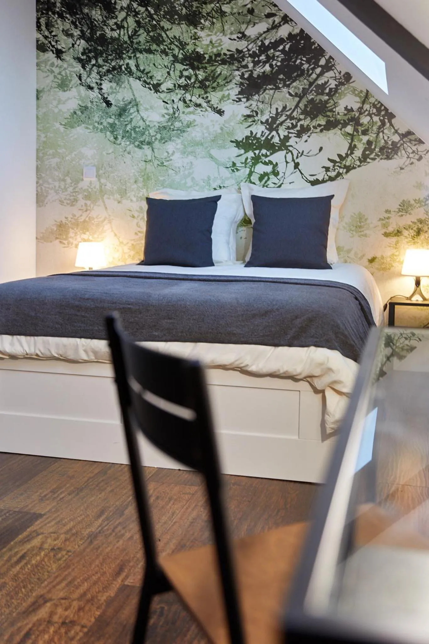 Photo of the whole room, Bed in La Breizhidence