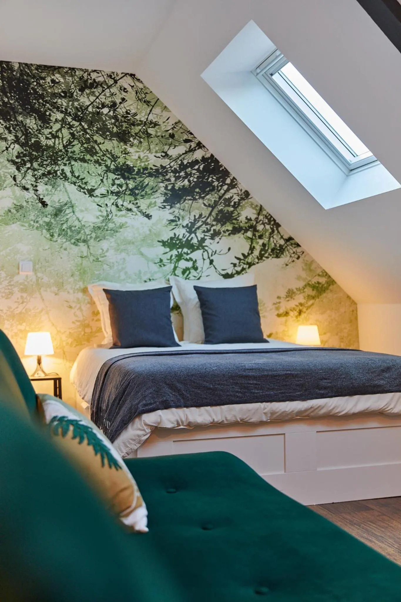 Photo of the whole room, Bed in La Breizhidence