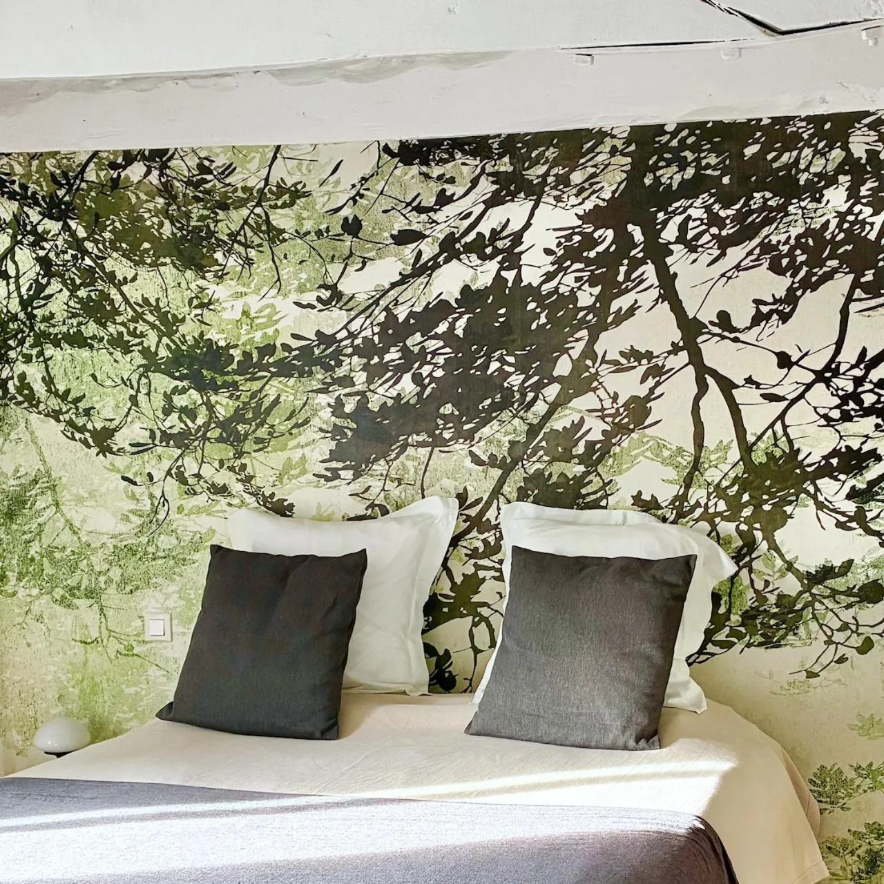 Bedroom, Bed in La Breizhidence