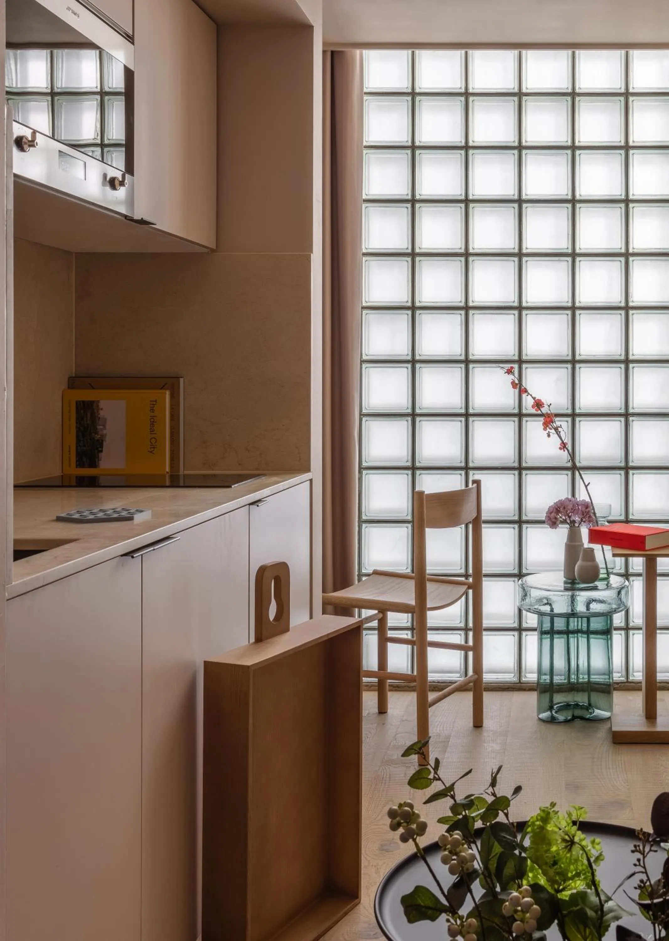 kitchen in Buckle Street Studios by Locke, Aldgate