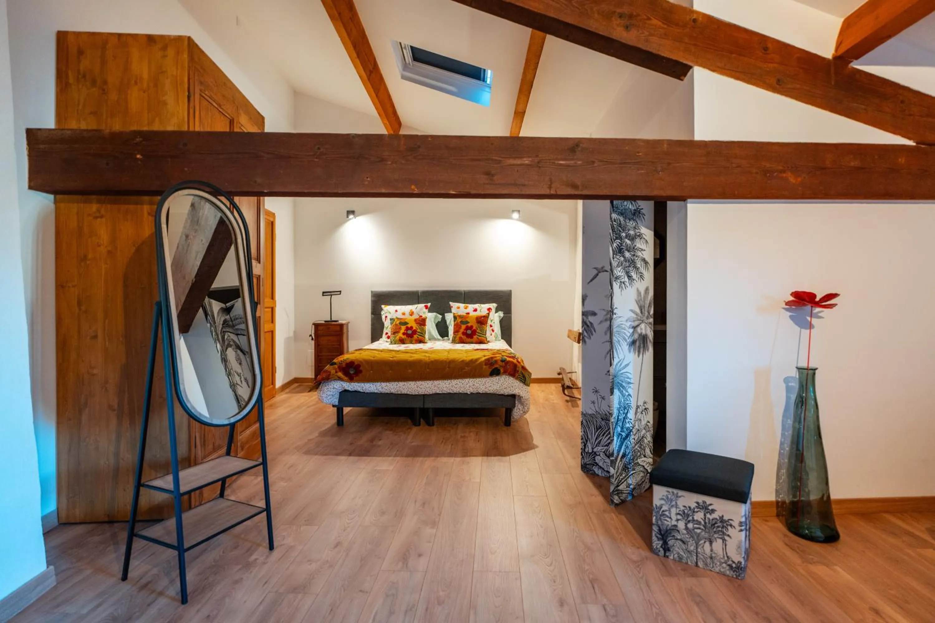 Bedroom in Les Greniers Du Château