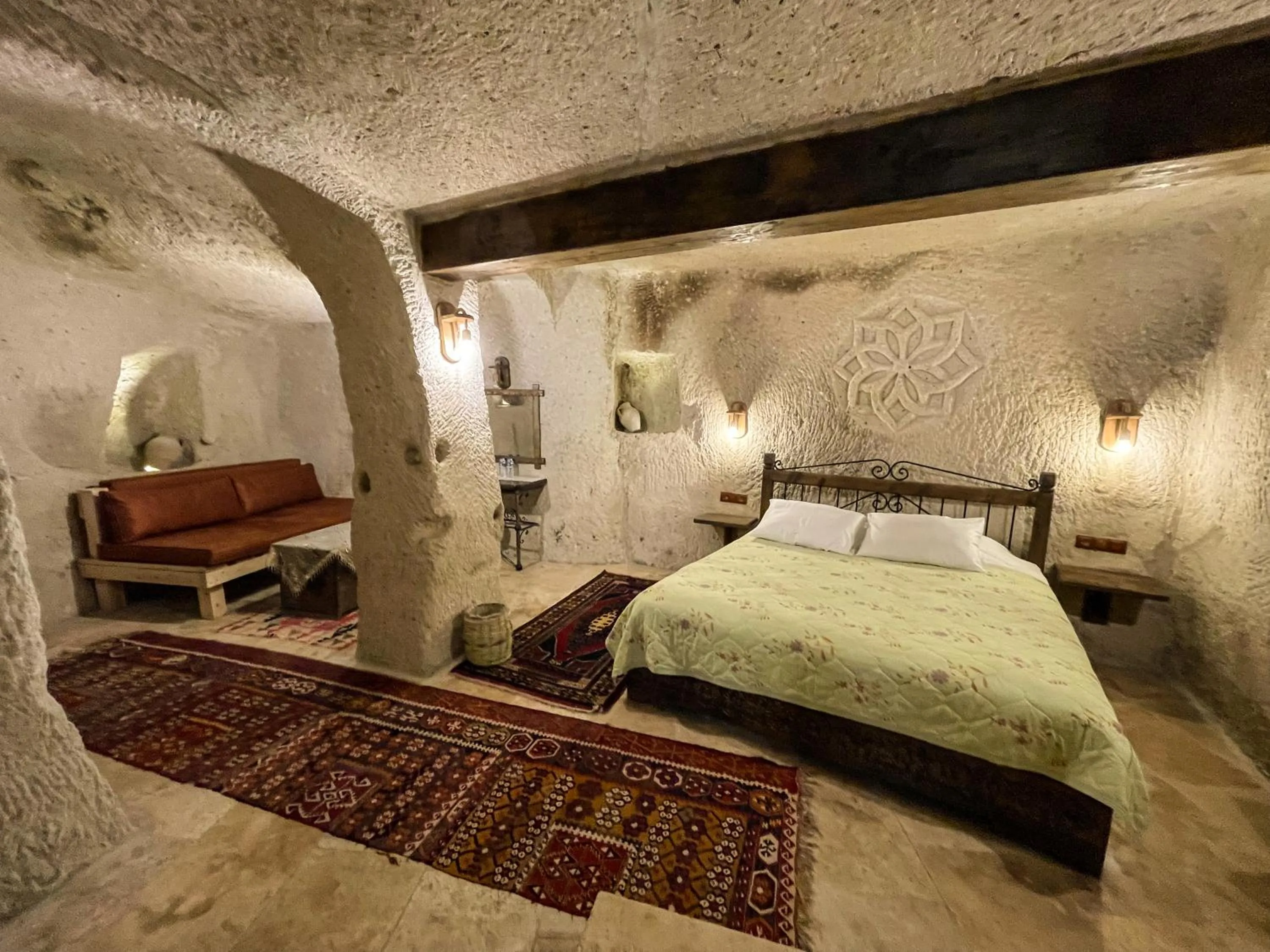 Bedroom in Takunya Cave Hotel