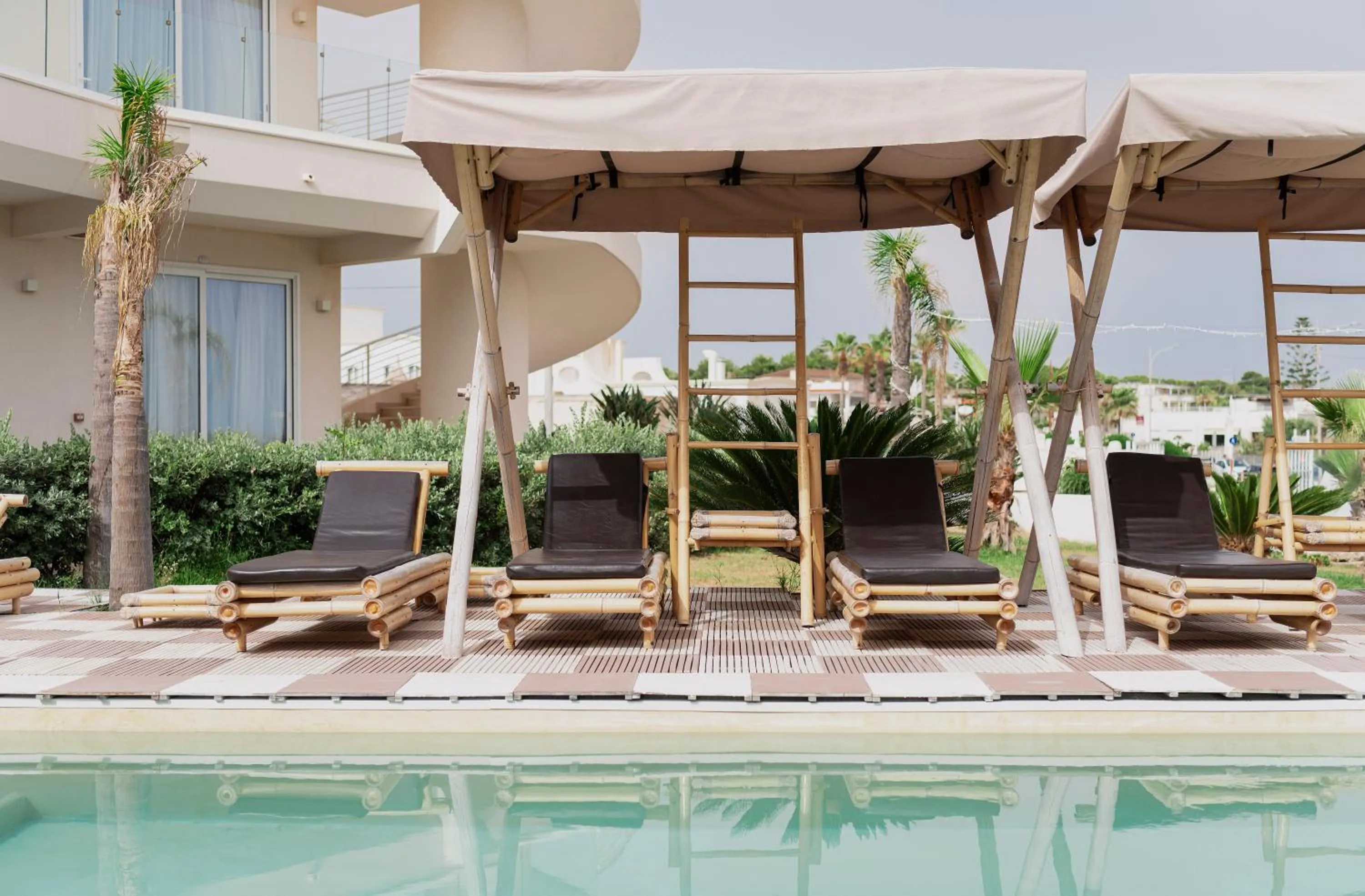 Pool view in JONIUM Hotel Residence