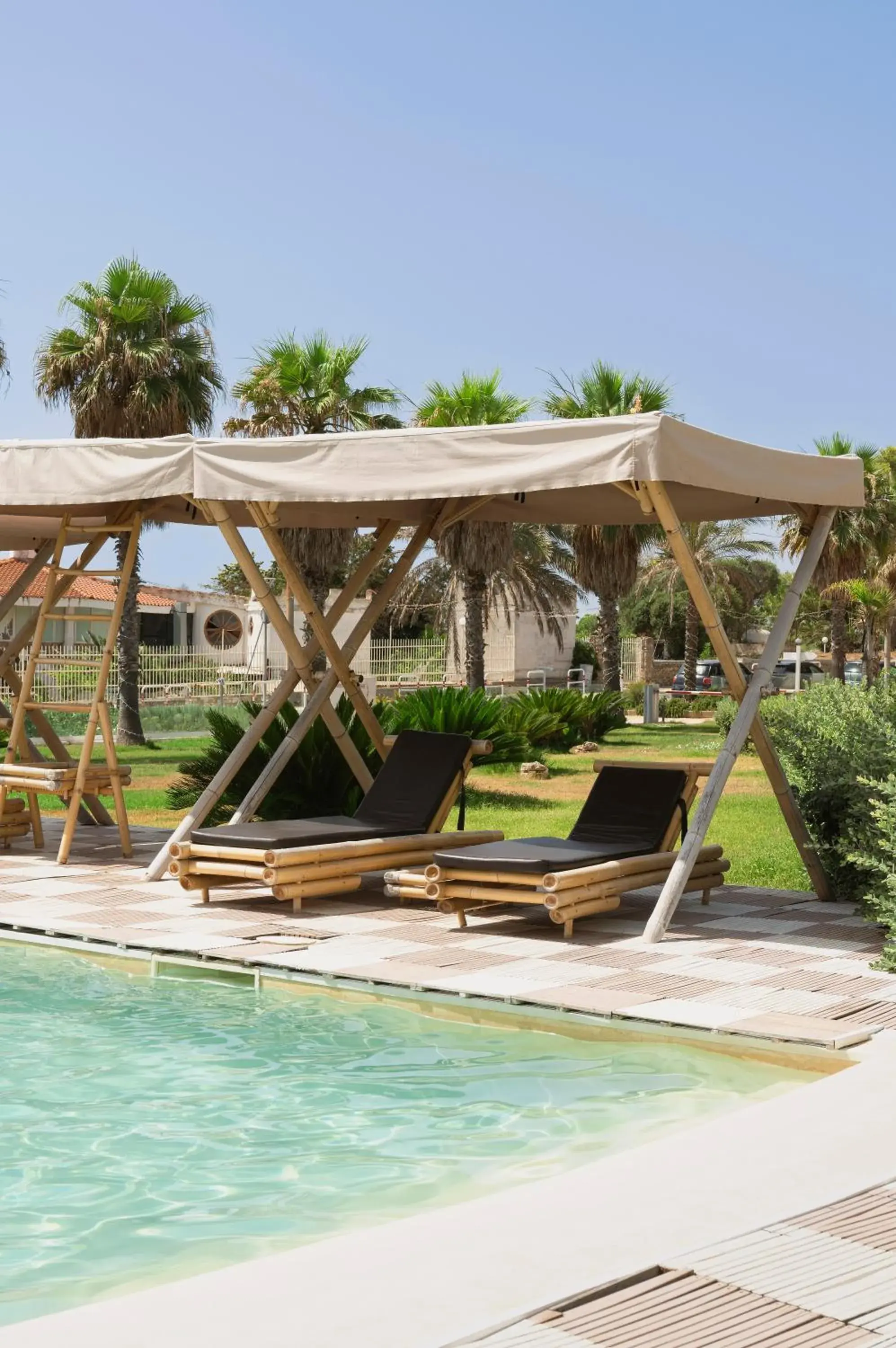 sunbed in JONIUM Hotel Residence sunbed in JONIUM Hotel Residence