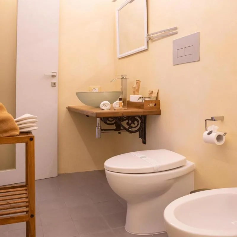 Bathroom in PORTA SOPRANA luxury guest House & spa