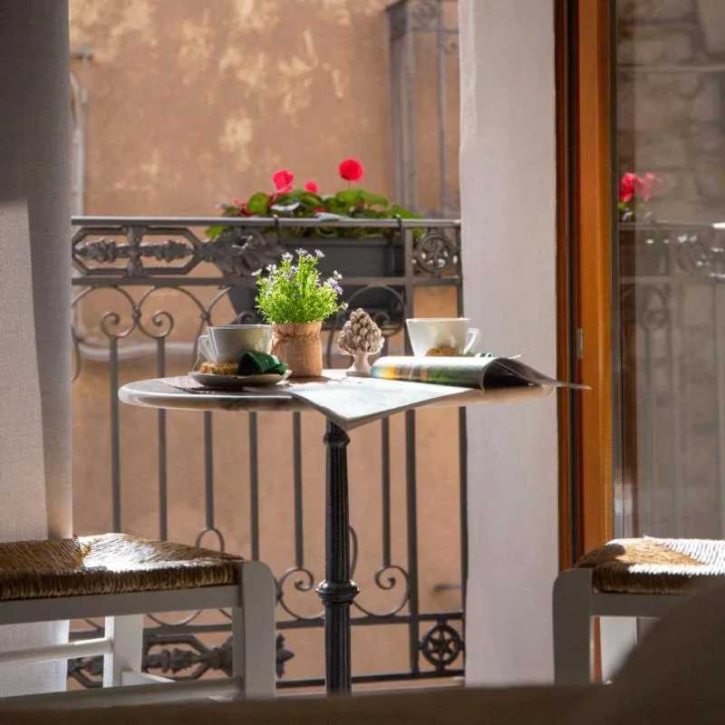 Balcony/Terrace in PORTA SOPRANA luxury guest House & spa