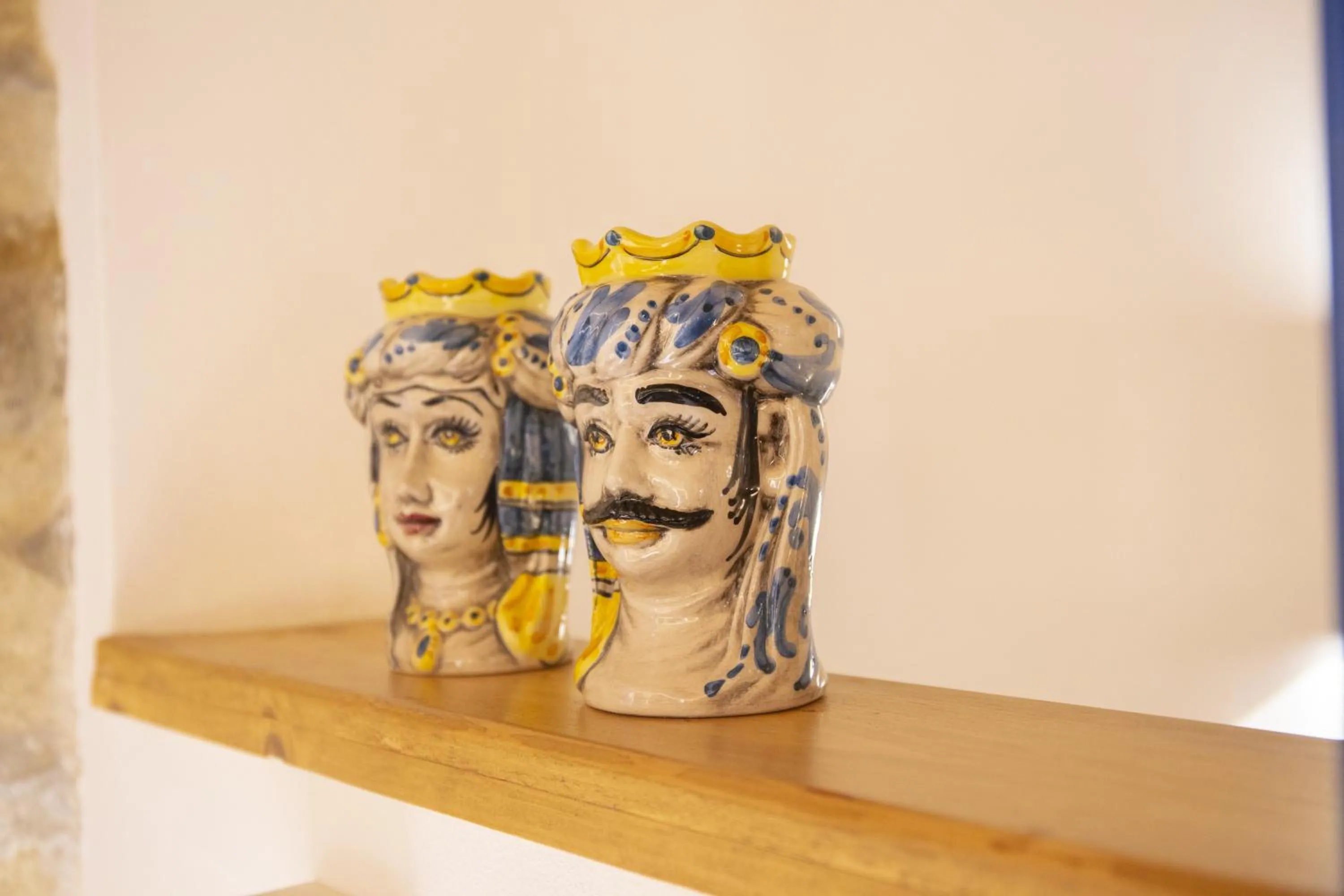 Decorative detail in PORTA SOPRANA luxury guest House & spa