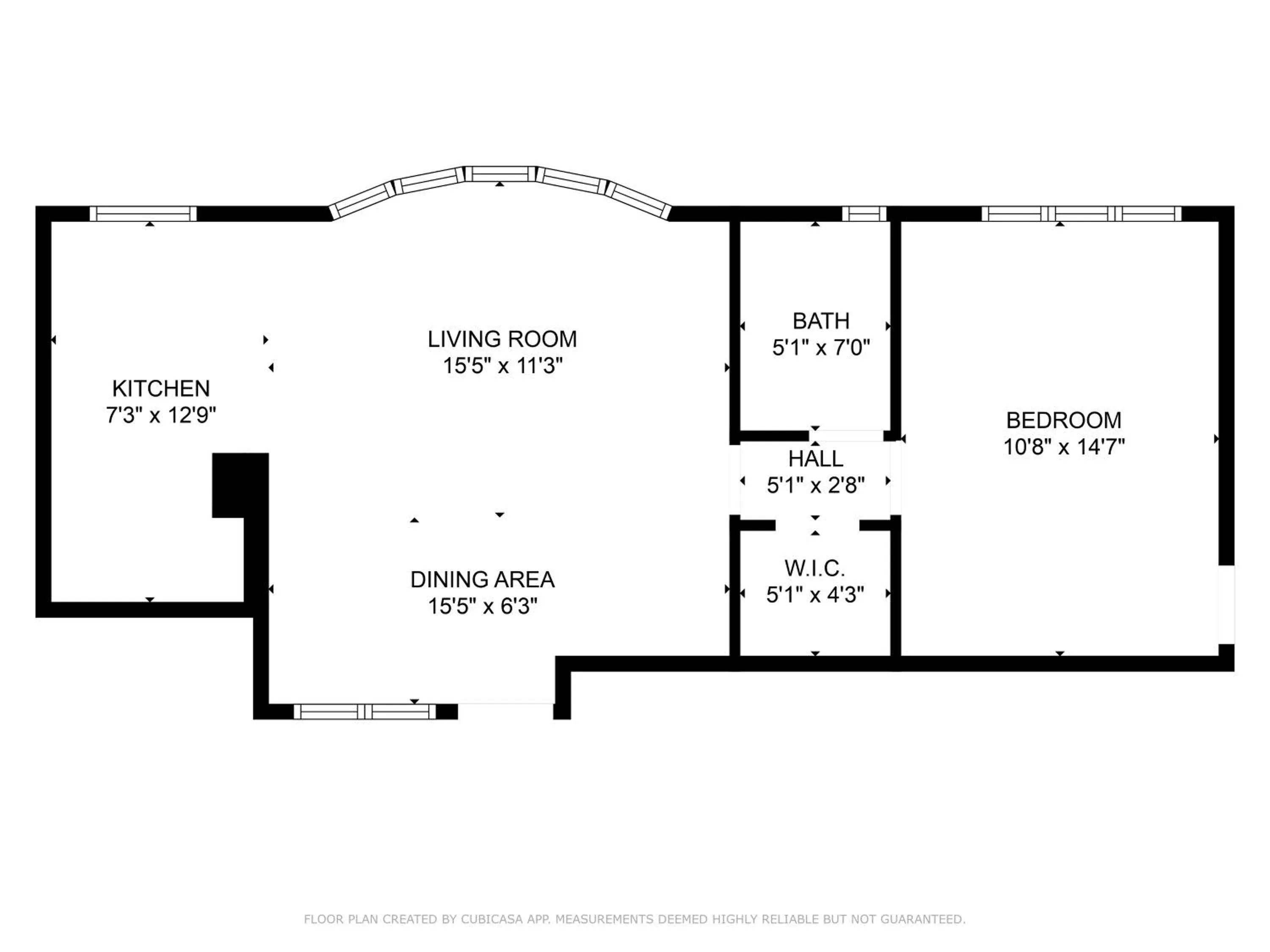 Floor plan in Isle of Venice Residence and Marina