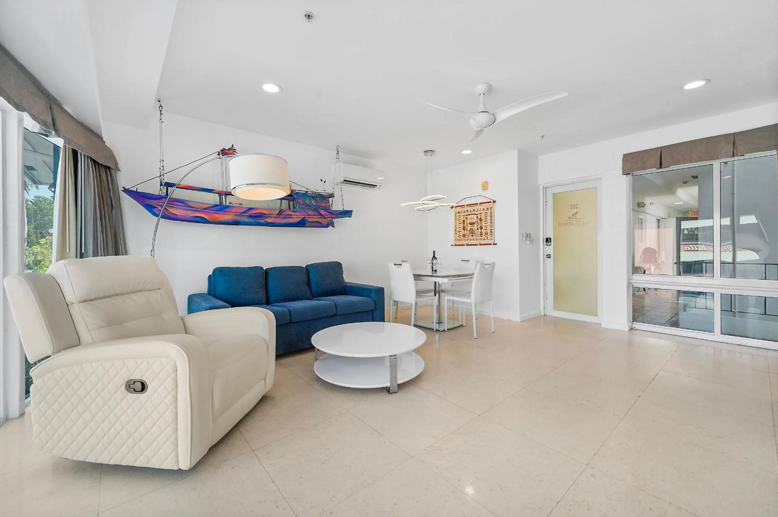 Living room in Isle of Venice Residence and Marina