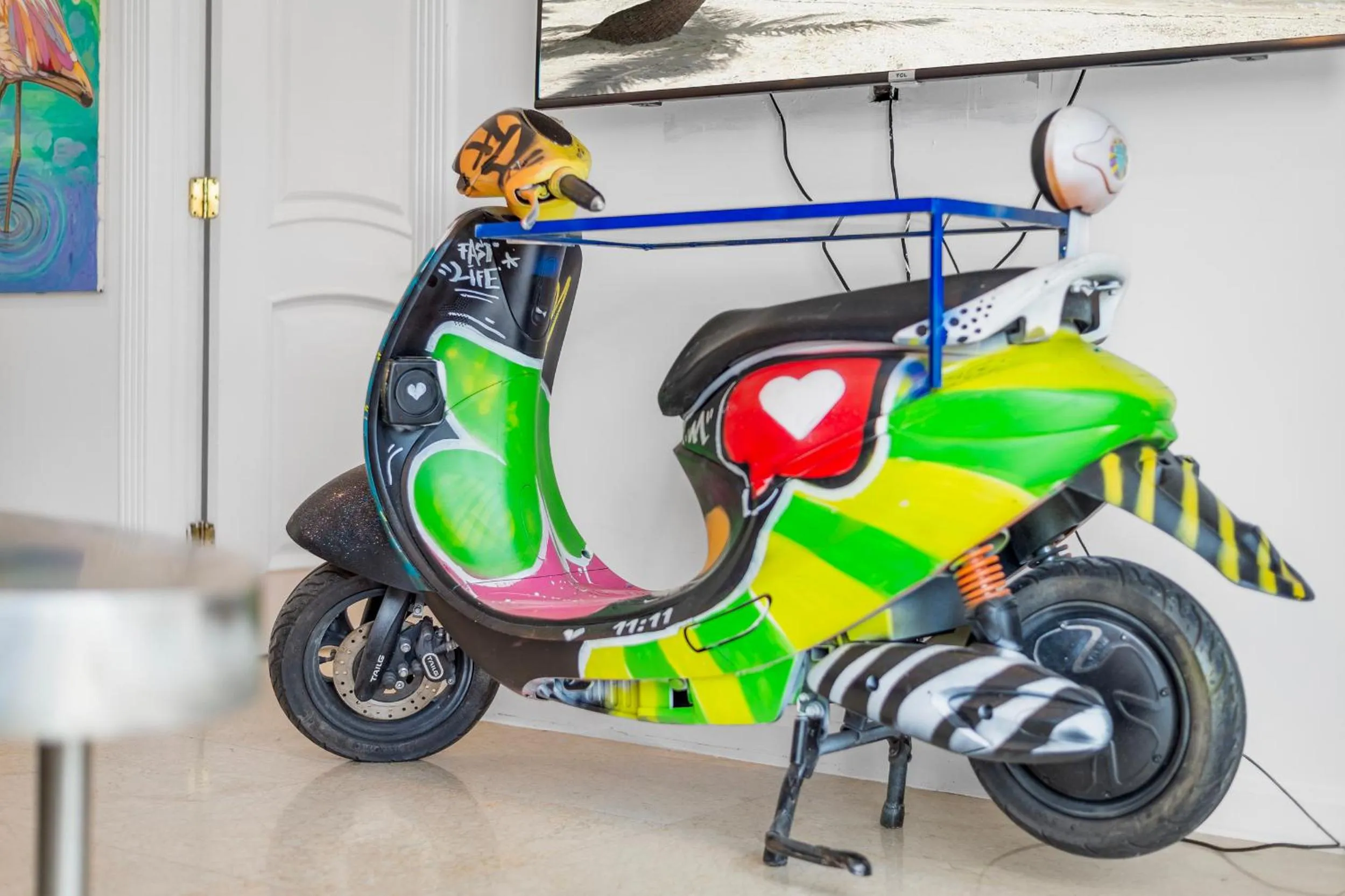 Decorative detail in Isle of Venice Residence and Marina