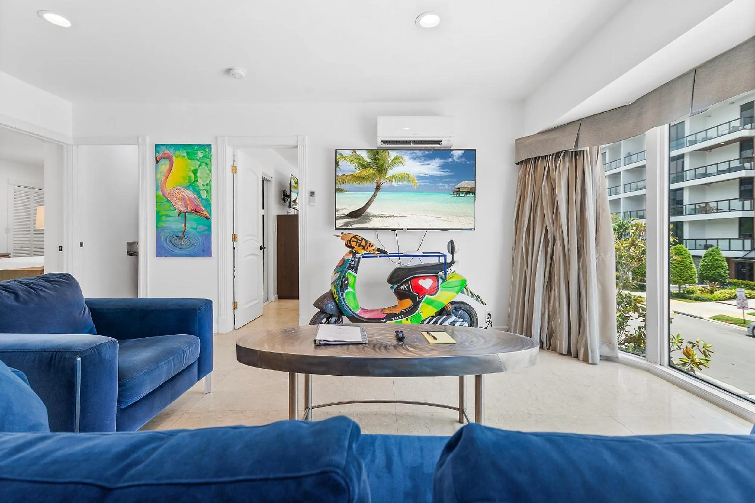 Living room in Isle of Venice Residence and Marina
