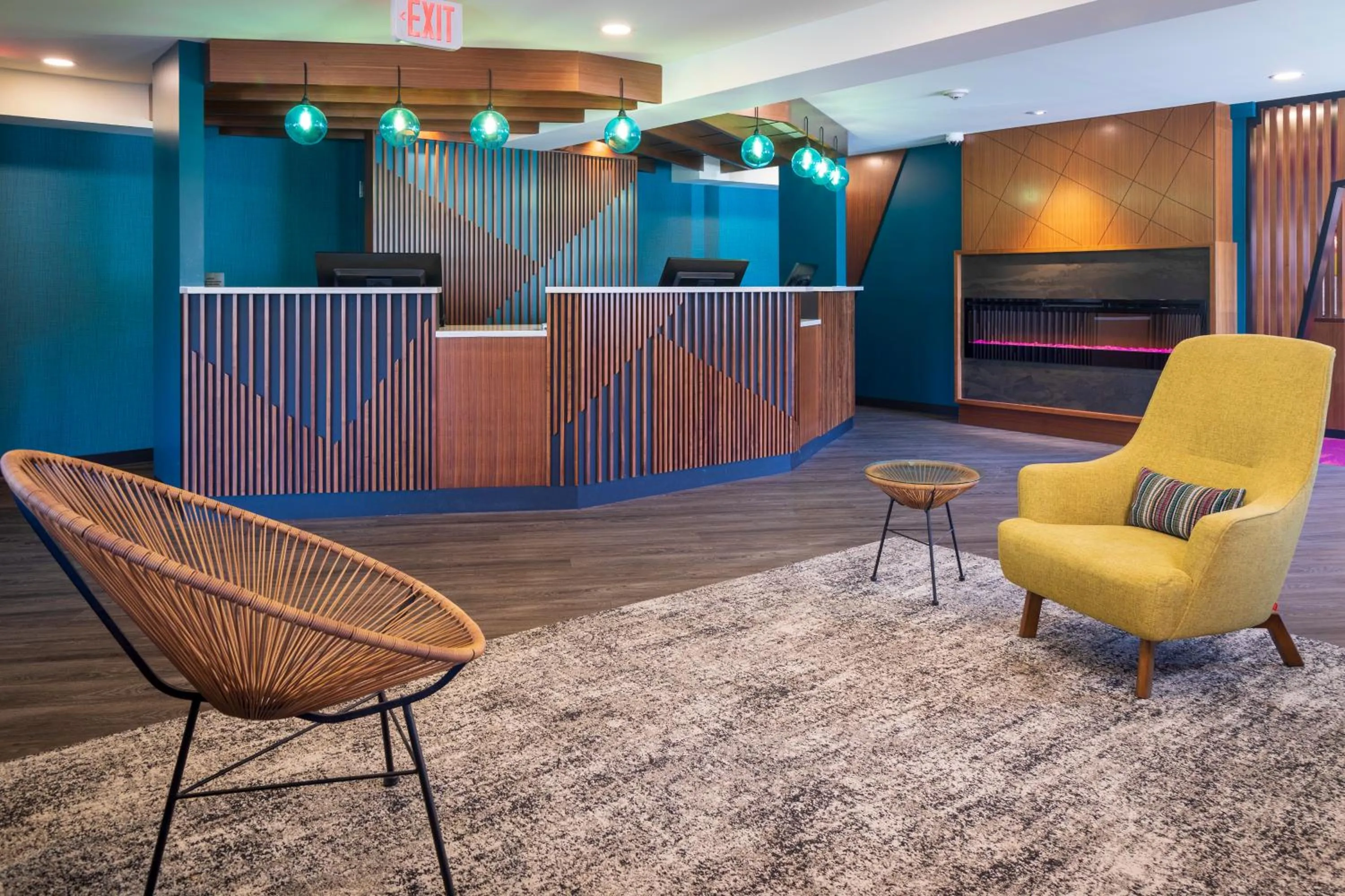 Lobby or reception in Accent Inns Vancouver Airport