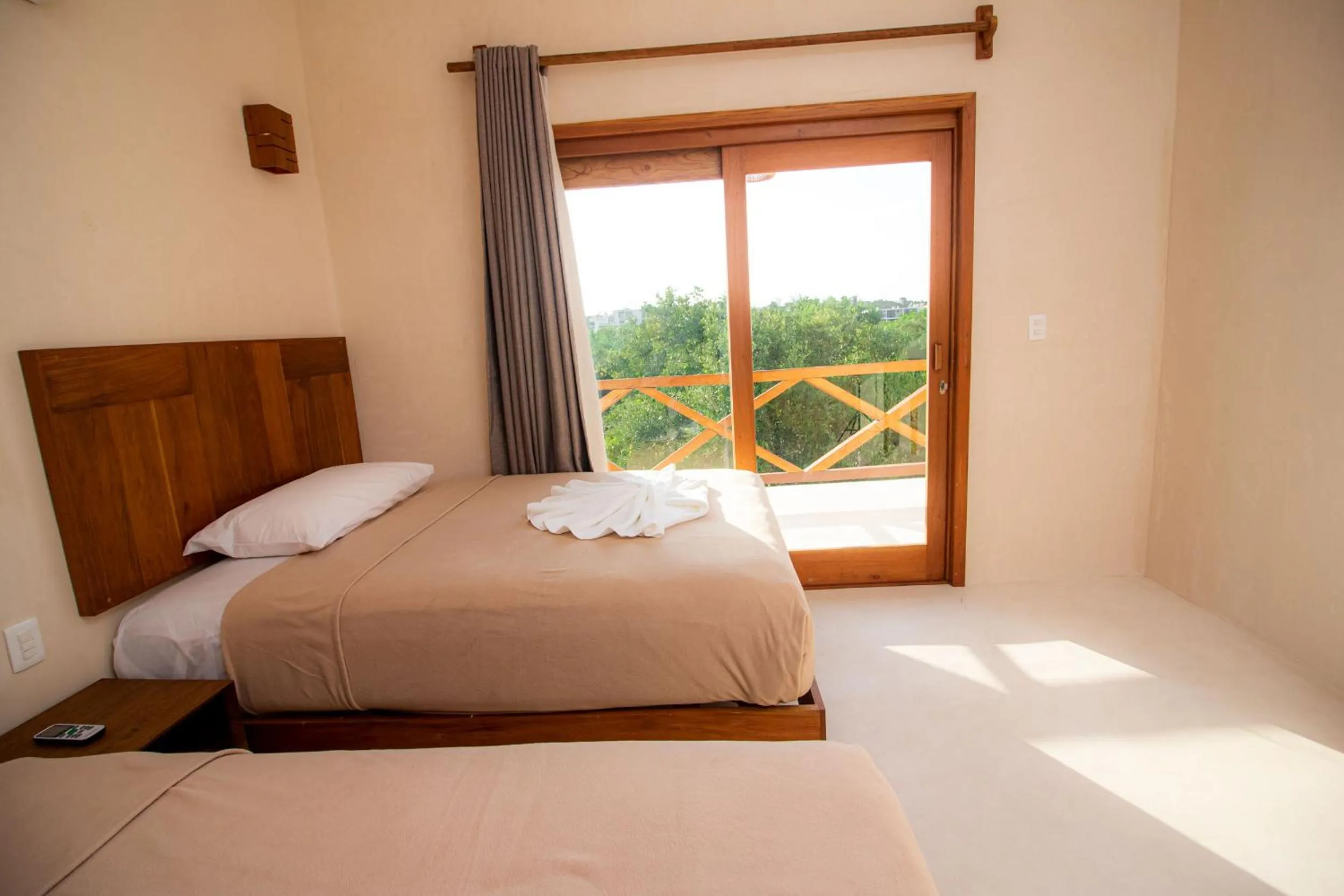 Bedroom in Hotel Luna Roja Holbox