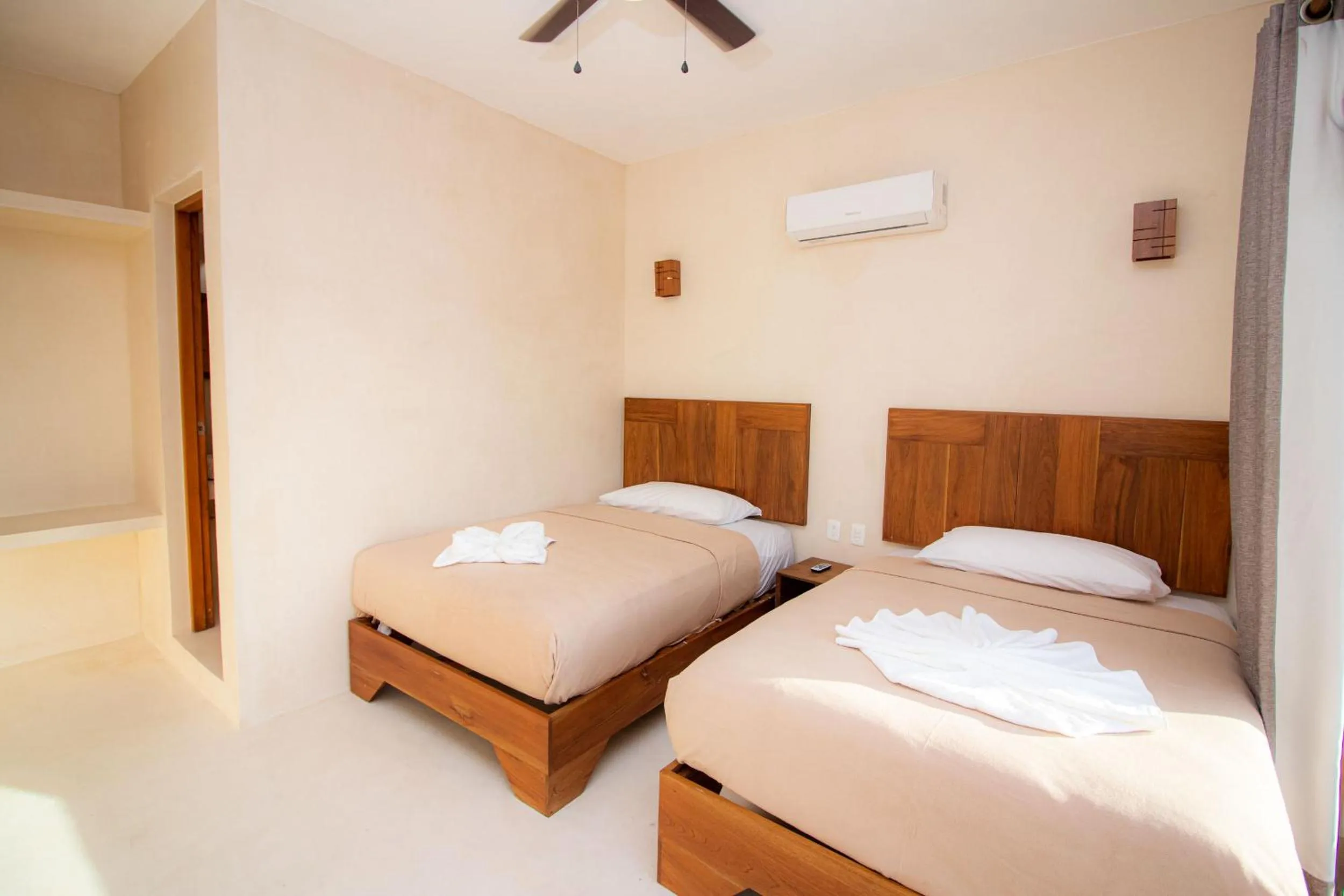 Bedroom in Hotel Luna Roja Holbox