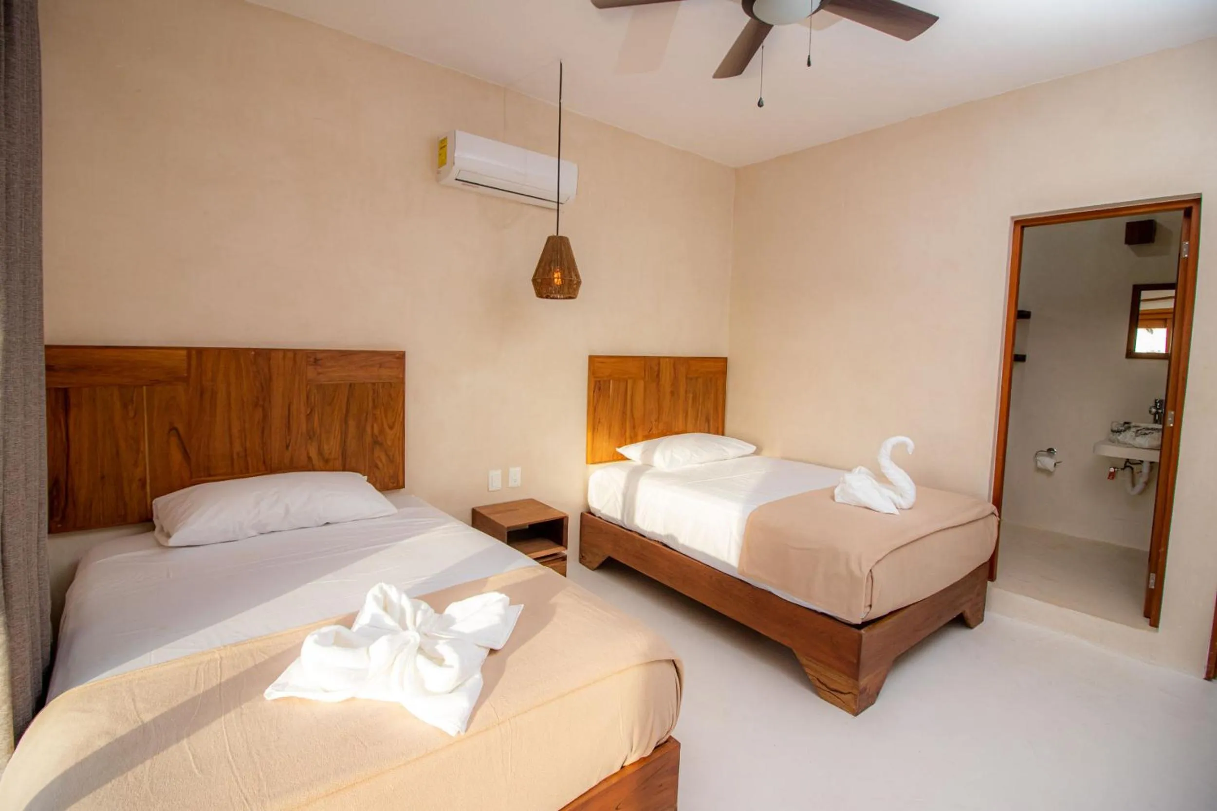 Bedroom in Hotel Luna Roja Holbox
