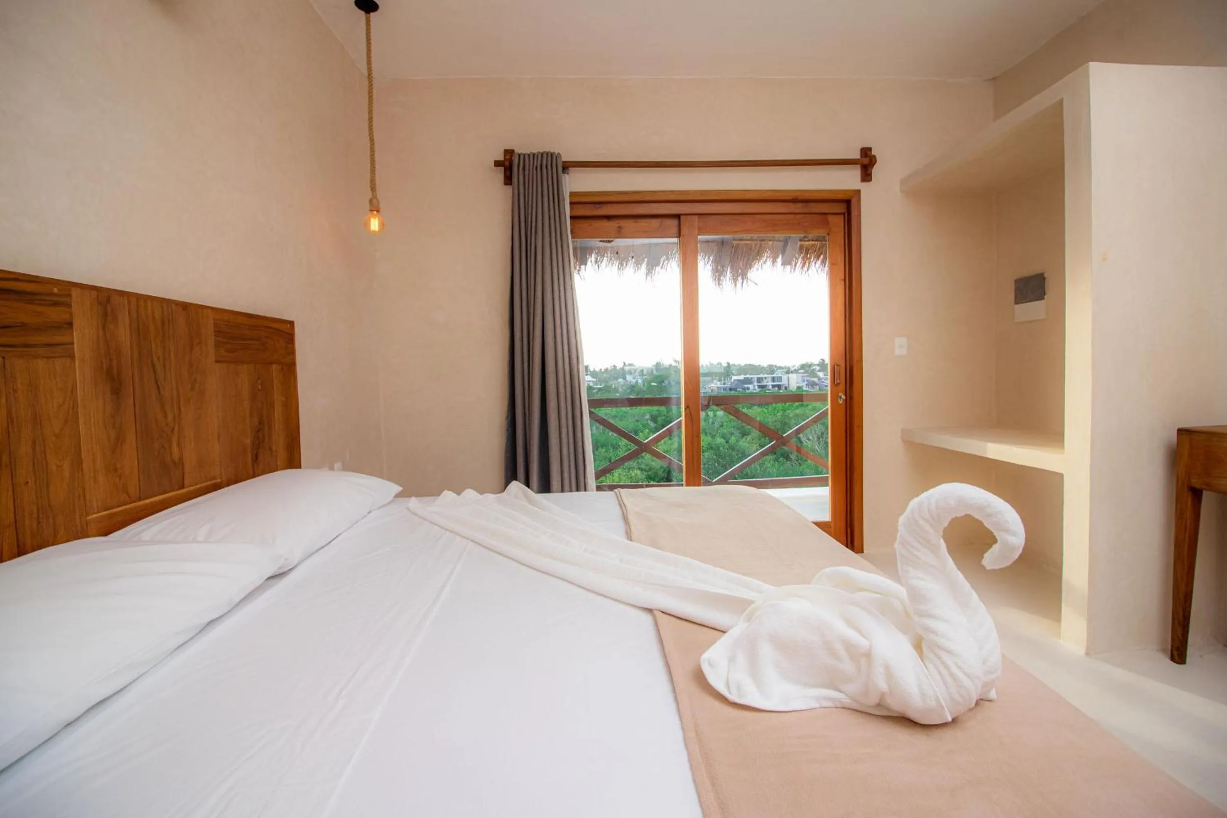 Bedroom in Hotel Luna Roja Holbox