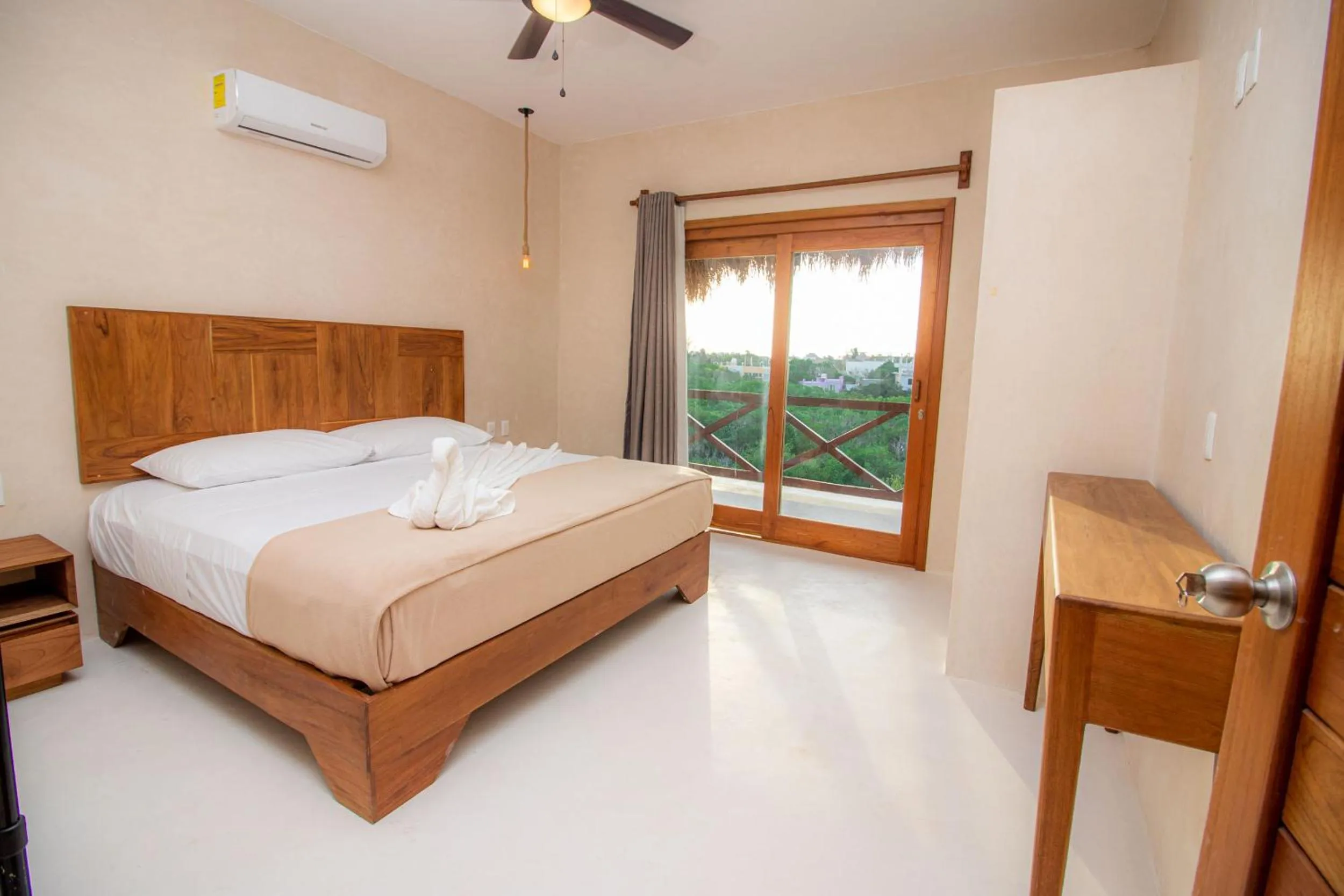 Bedroom in Hotel Luna Roja Holbox