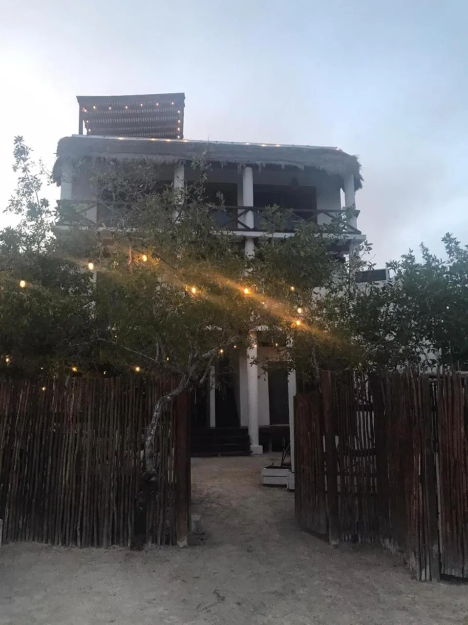 Property building in Hotel Luna Roja Holbox