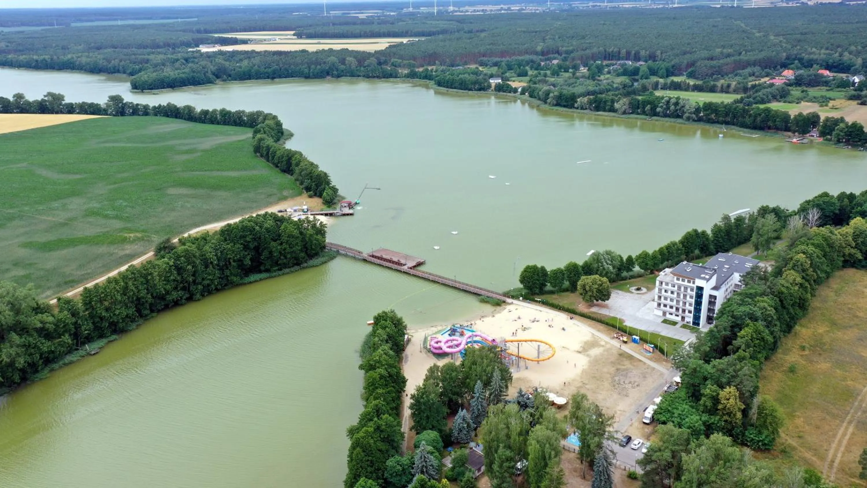Lake view in Rezydencja Margonin