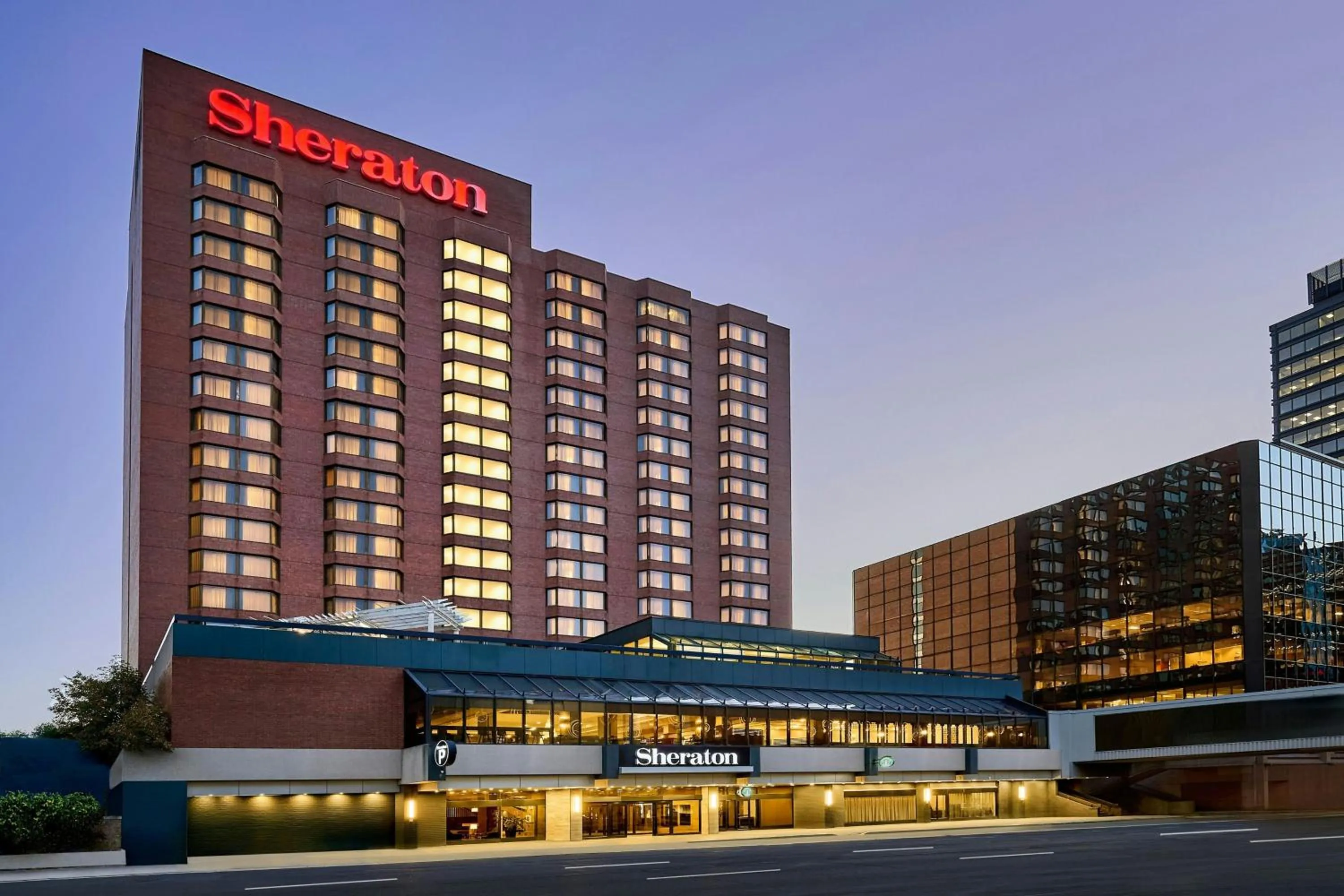 Property building in Sheraton Hamilton Hotel