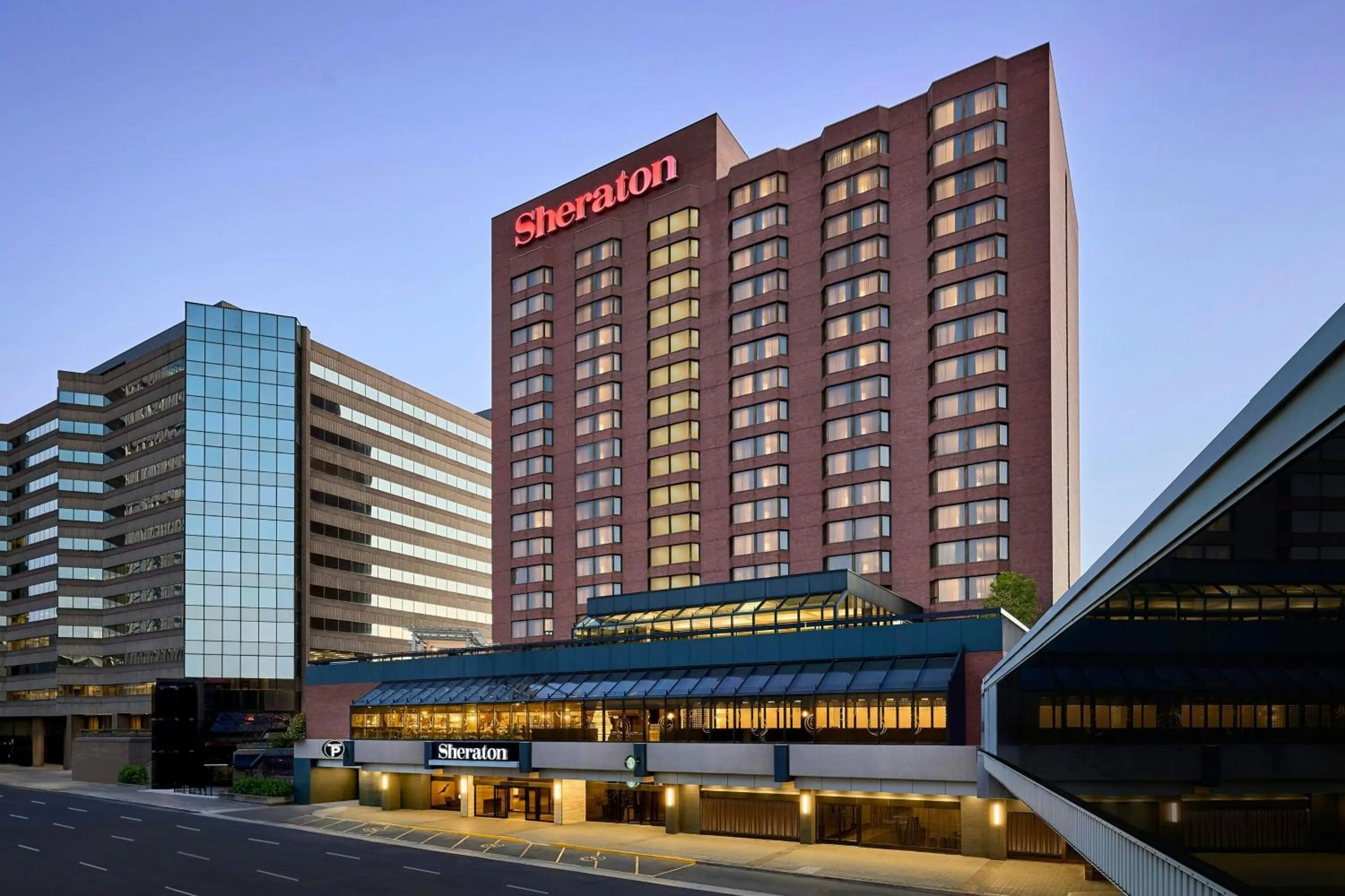 Property building in Sheraton Hamilton Hotel