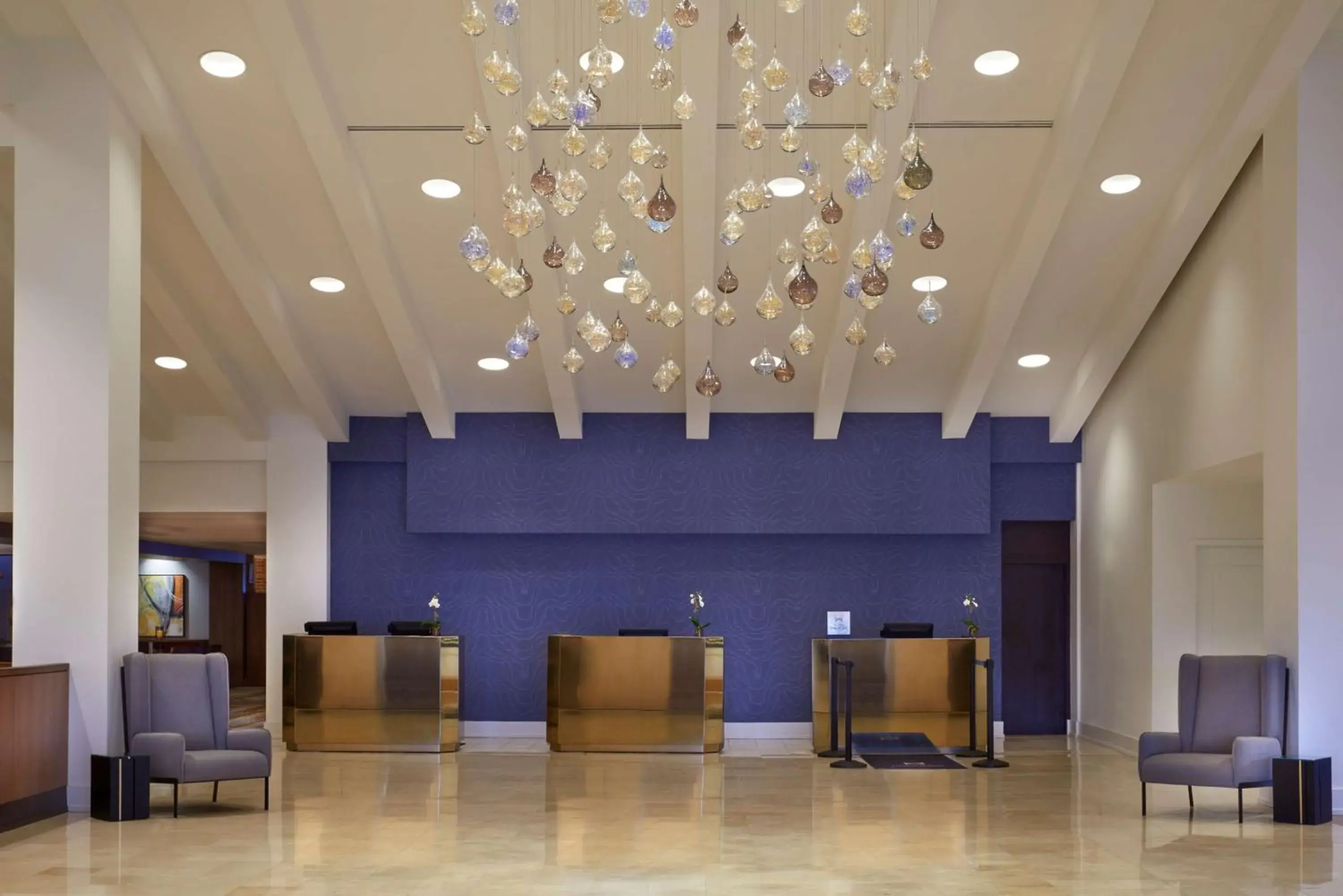 Lobby or reception in Hilton Mississauga/Meadowvale Lobby or reception in Hilton Mississauga/Meadowvale