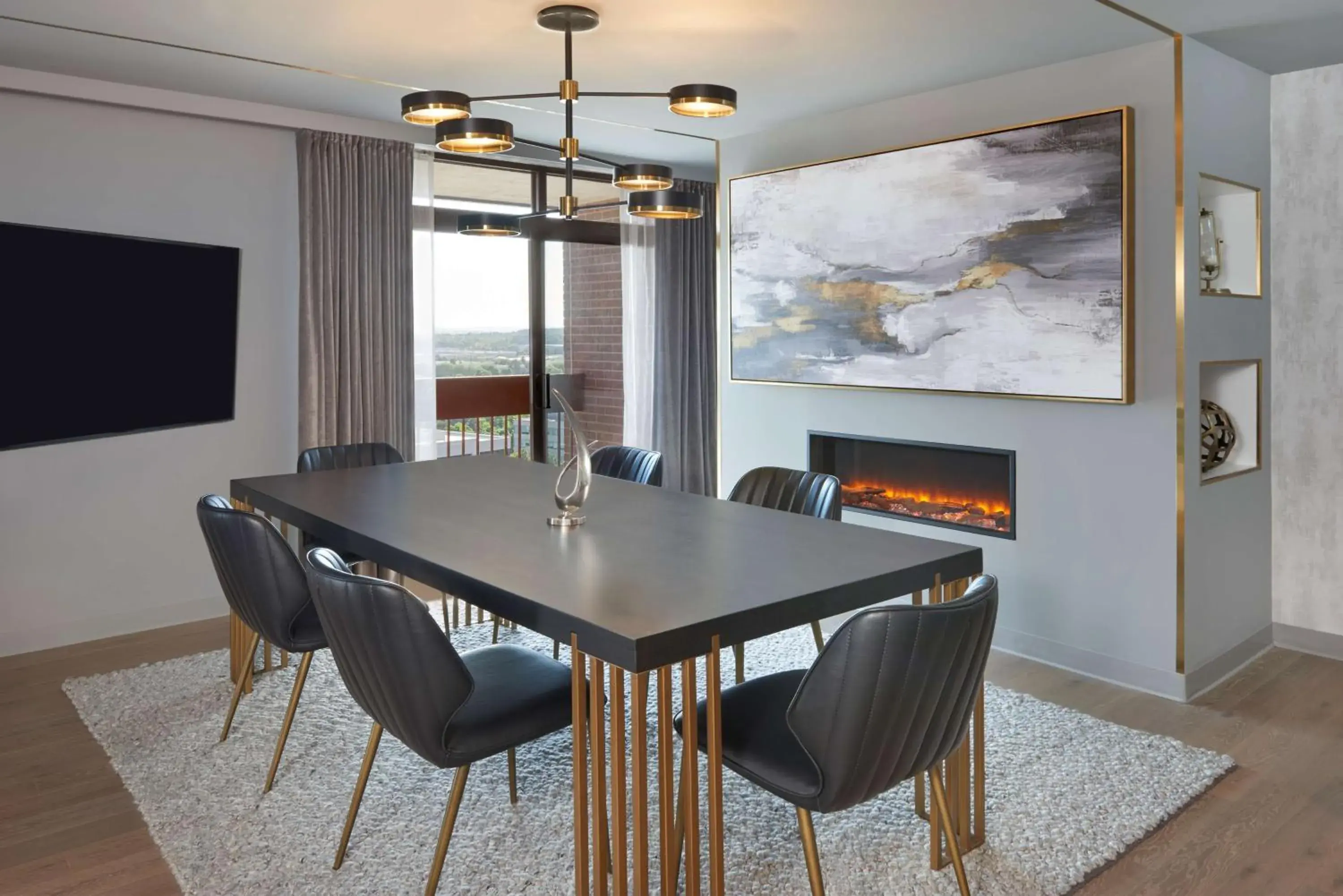 Living room in Hilton Mississauga/Meadowvale Living room in Hilton Mississauga/Meadowvale