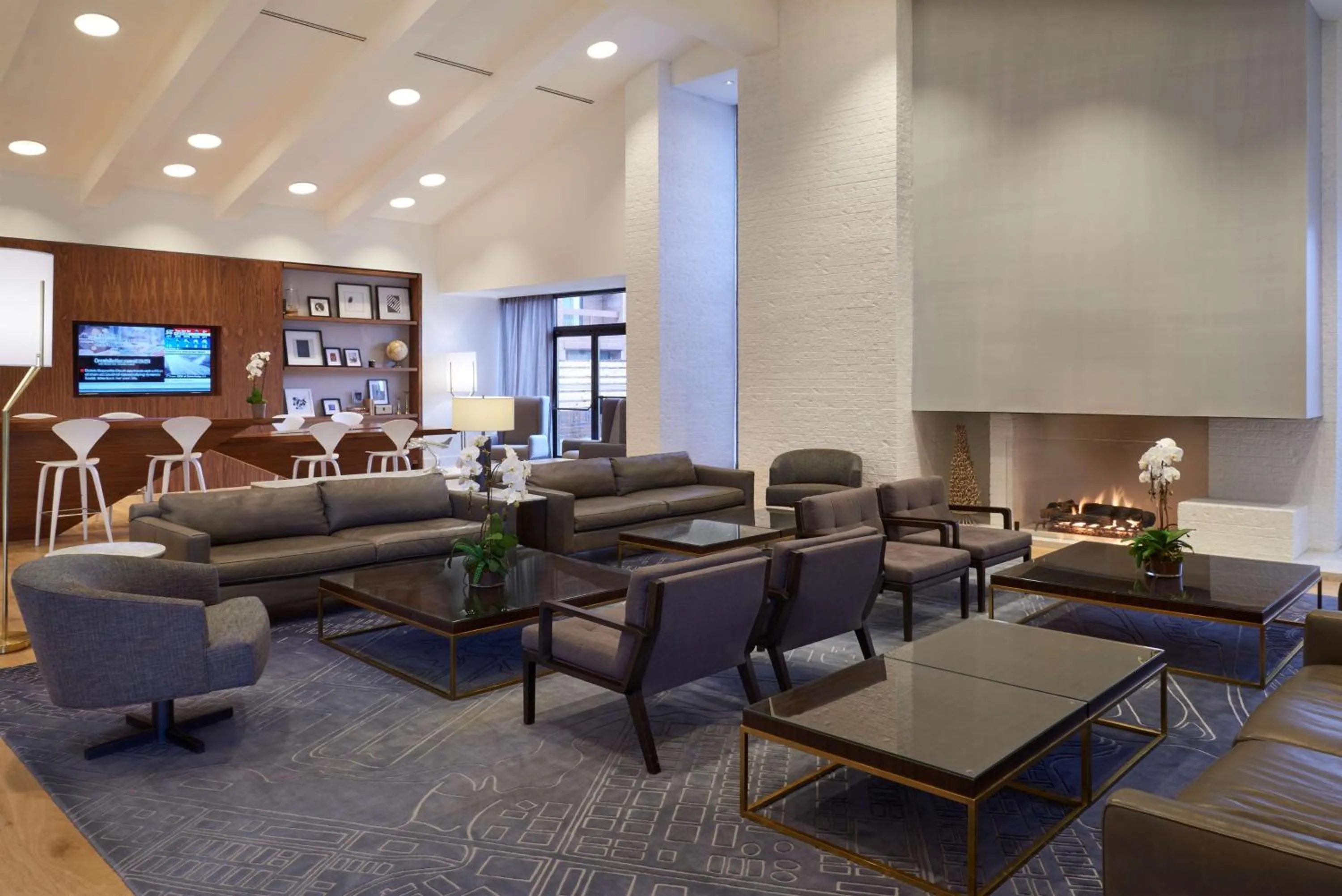 Lobby or reception in Hilton Mississauga/Meadowvale