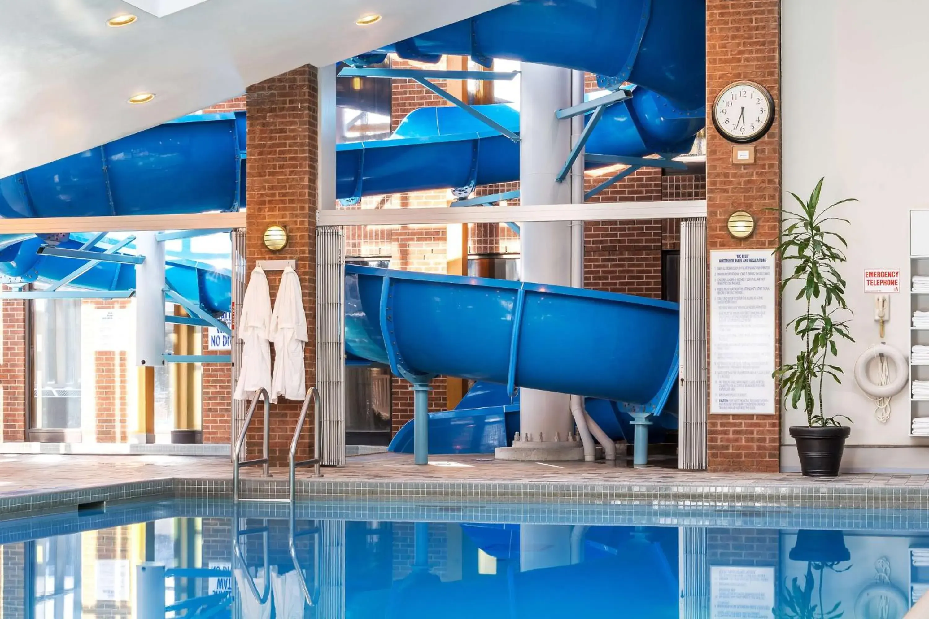 Pool view in Hilton Mississauga/Meadowvale Pool view in Hilton Mississauga/Meadowvale