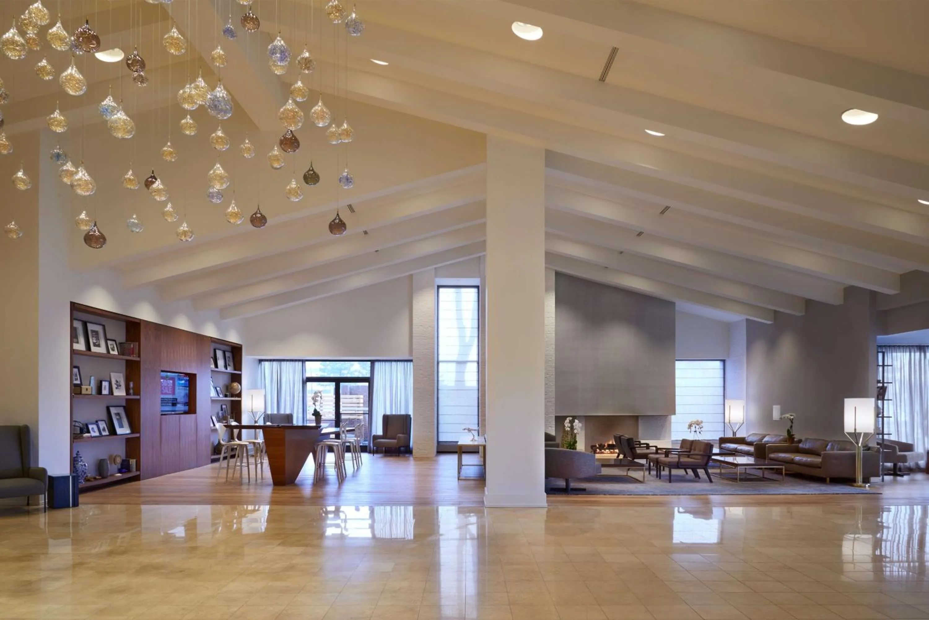 Lobby or reception in Hilton Mississauga/Meadowvale