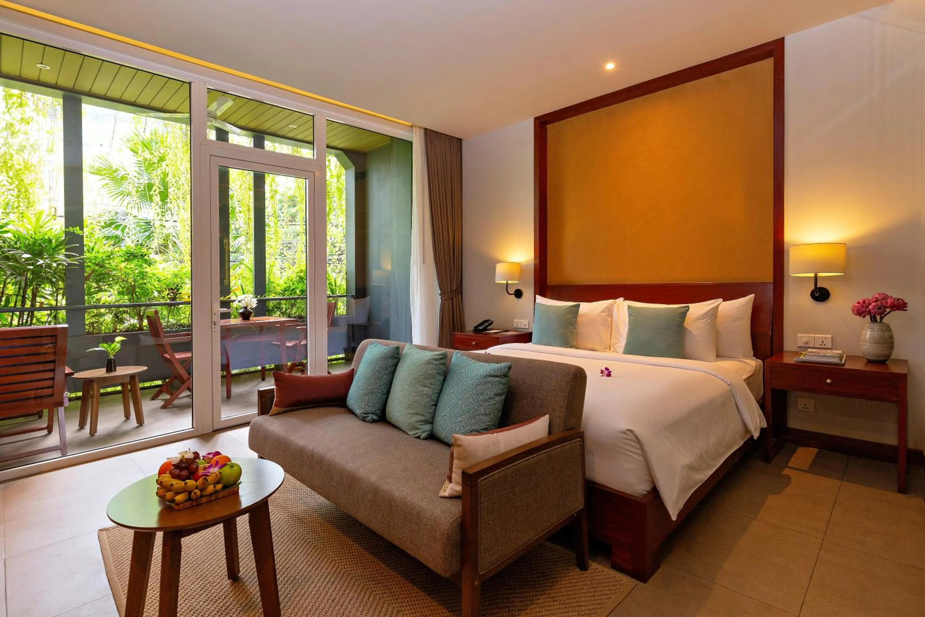 Photo of the whole room, Bed in Indra Hotel