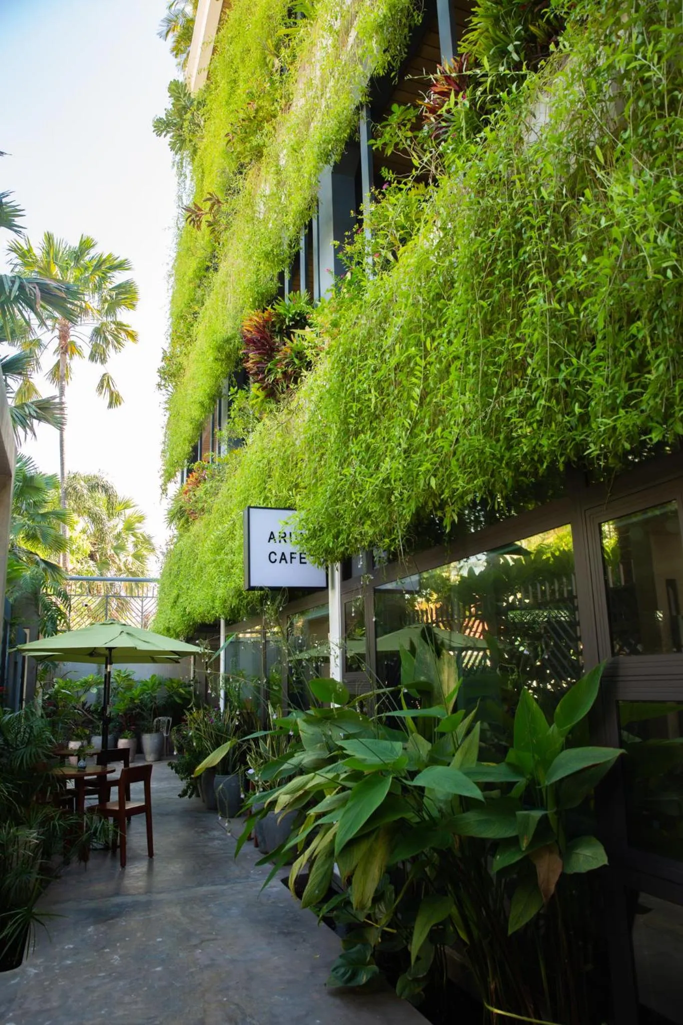 Patio in Indra Hotel