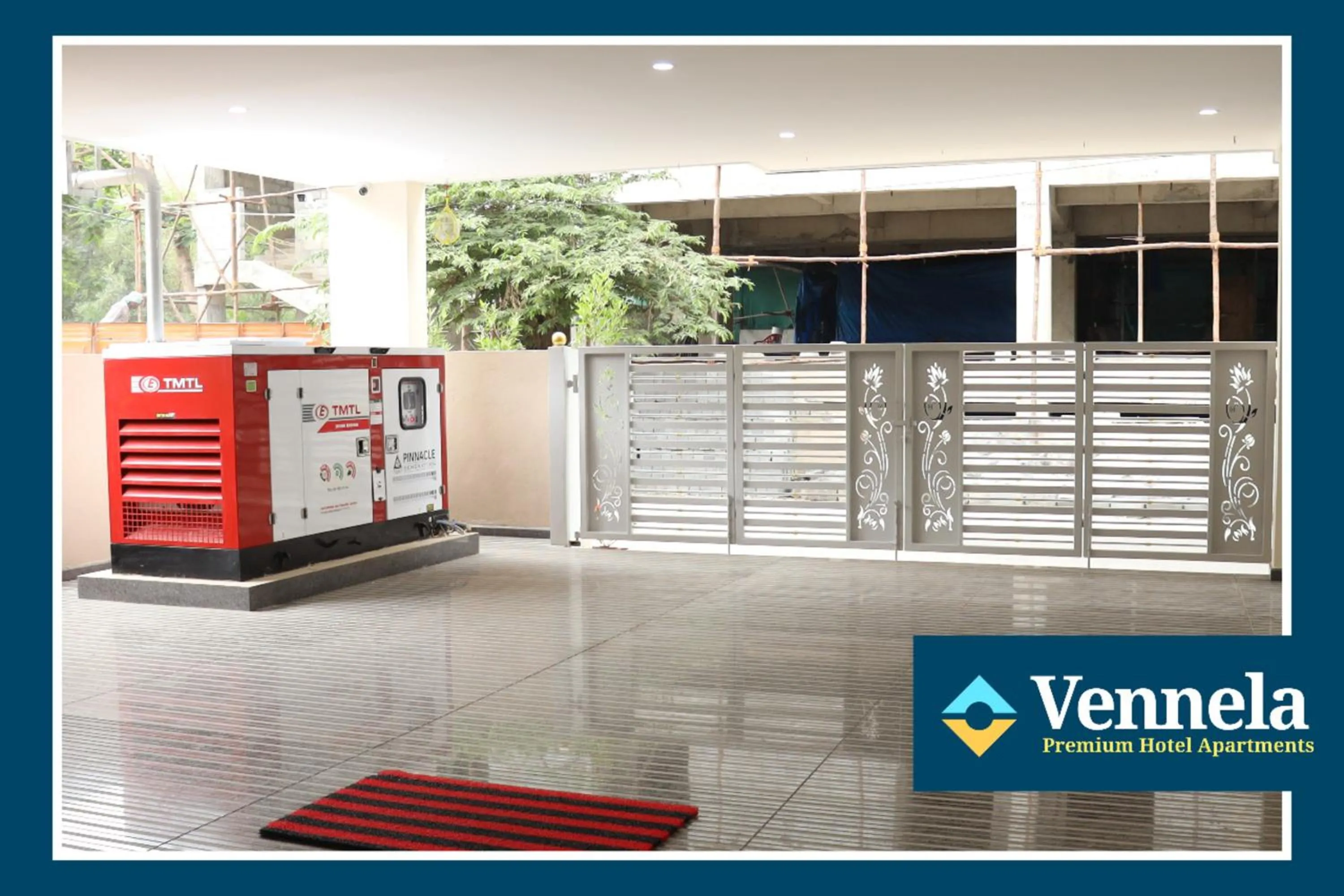 Patio in Vennela Hotel Apartments