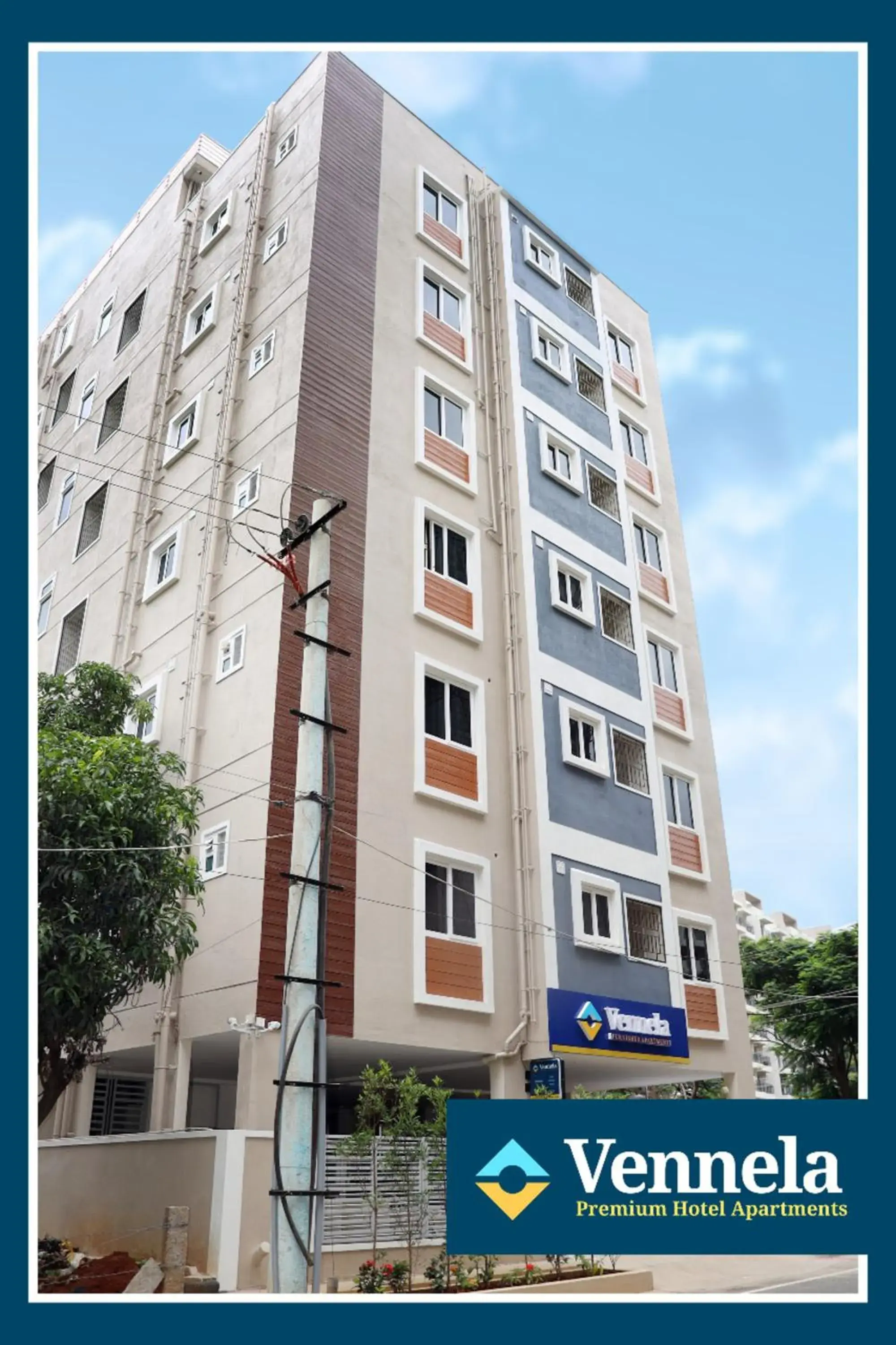 Property building in Vennela Hotel Apartments Property building in Vennela Hotel Apartments