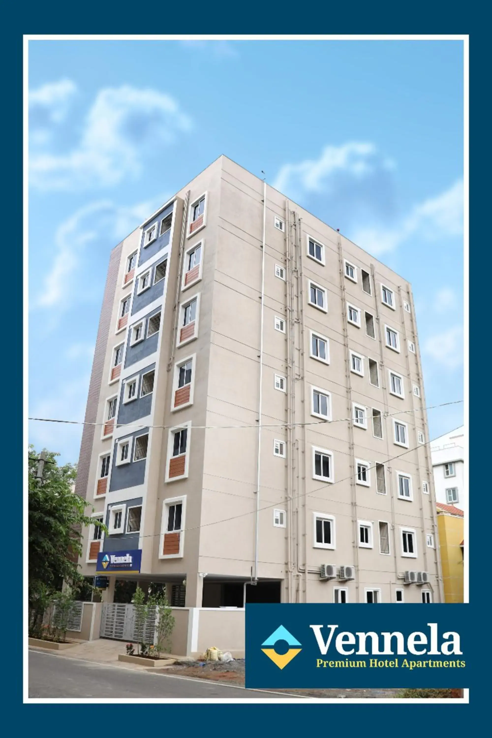 Property building in Vennela Hotel Apartments Property building in Vennela Hotel Apartments