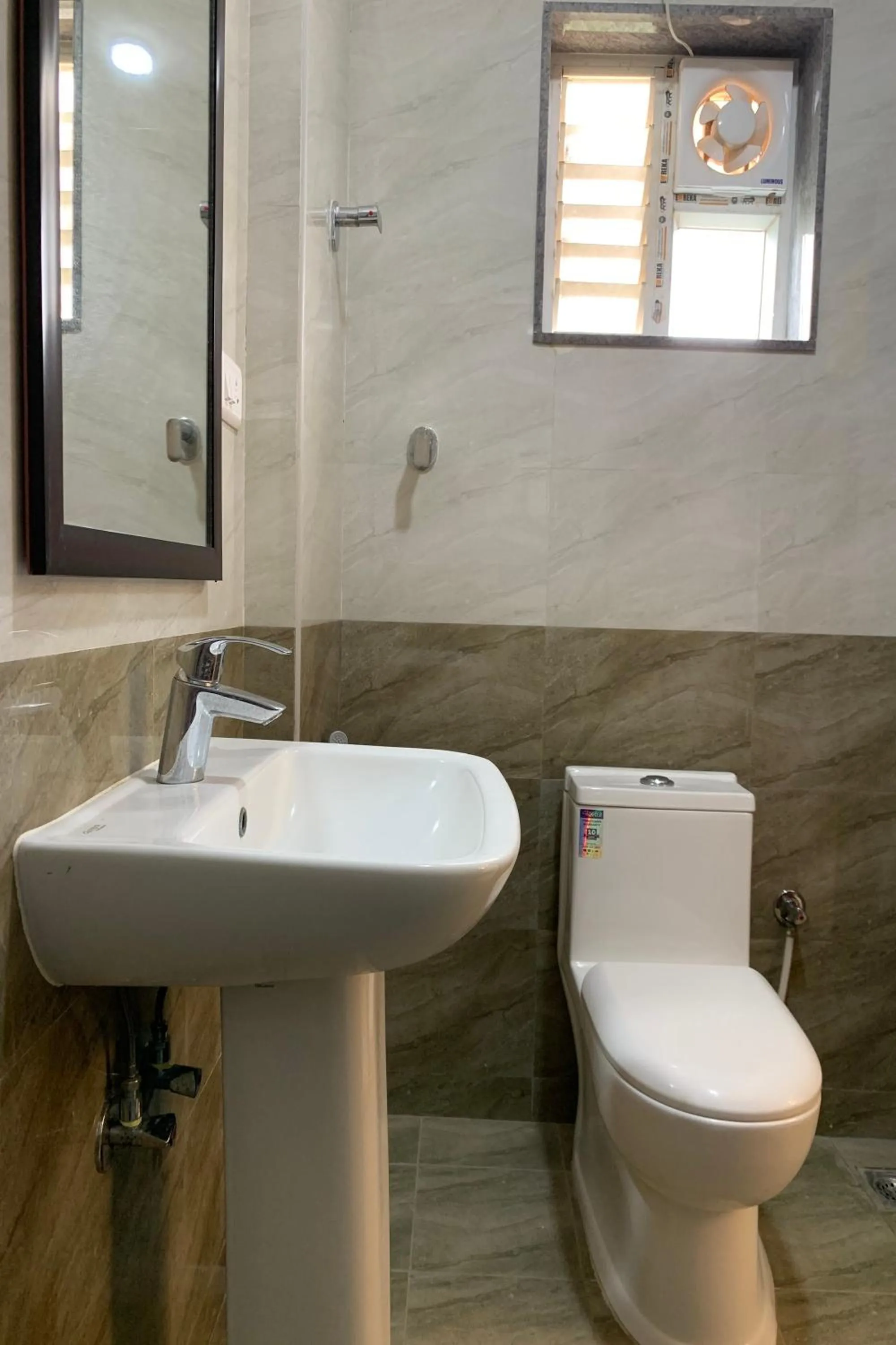 Bathroom in Vennela Hotel Apartments