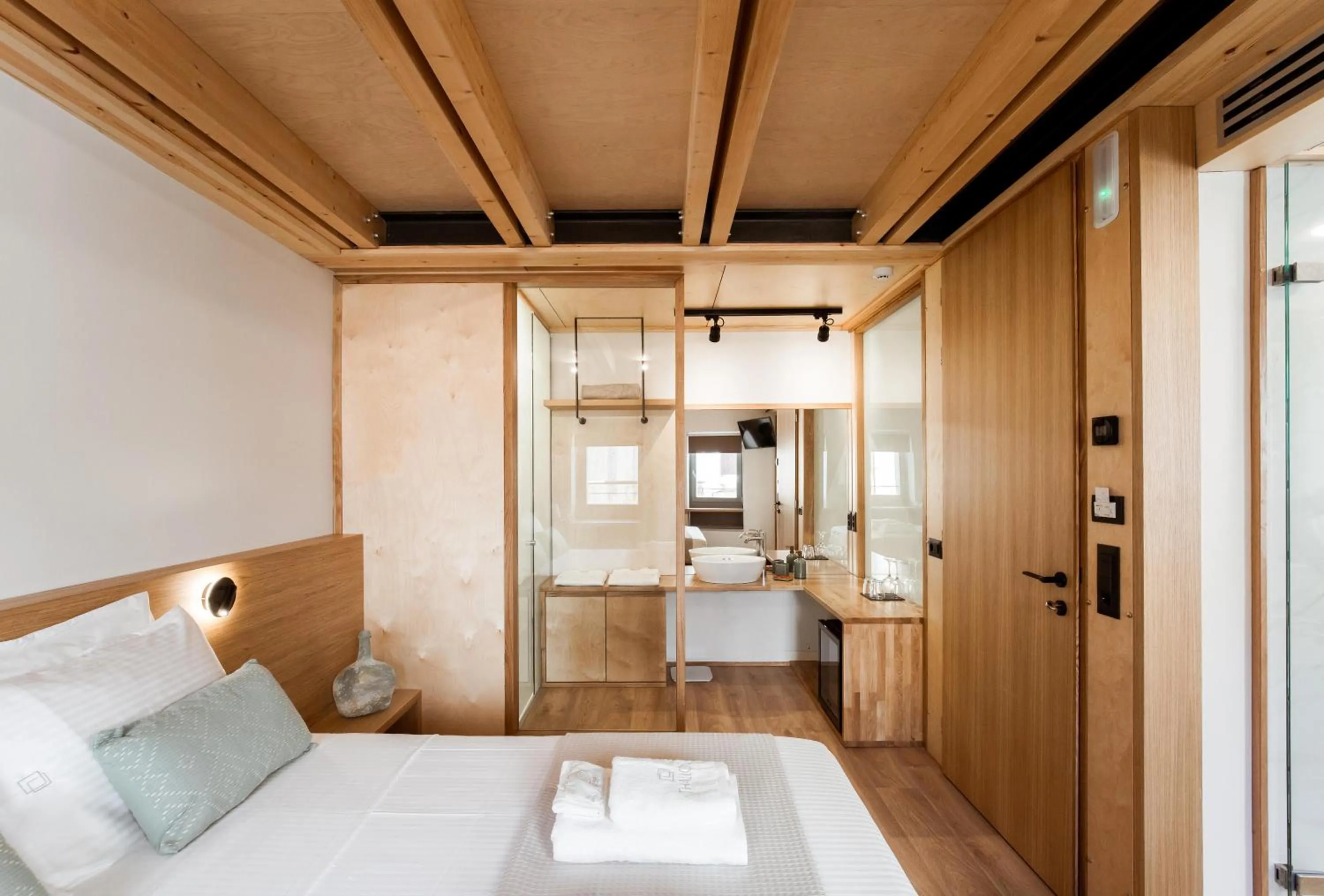Photo of the whole room, Bed in Thallos The Boutique