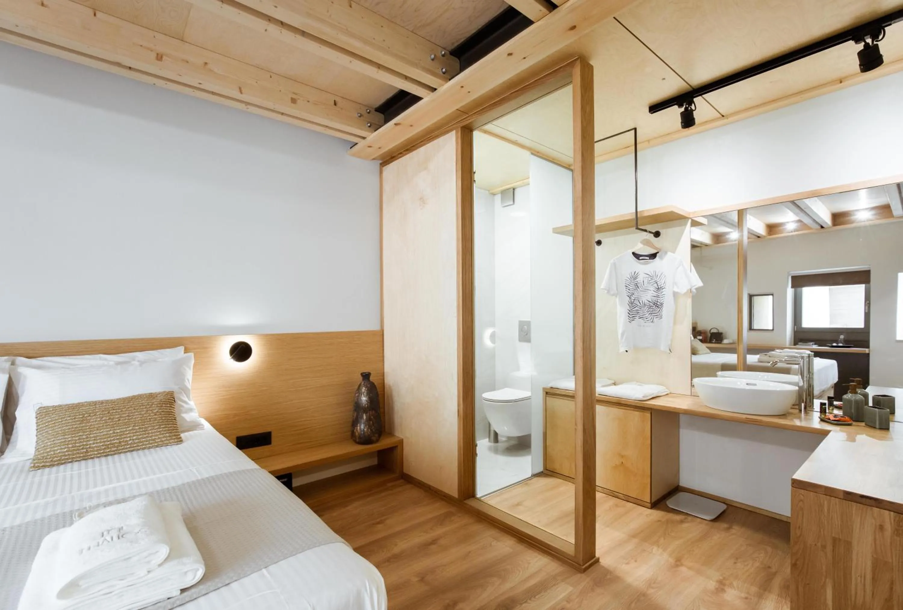 Bathroom, Bed in Thallos The Boutique