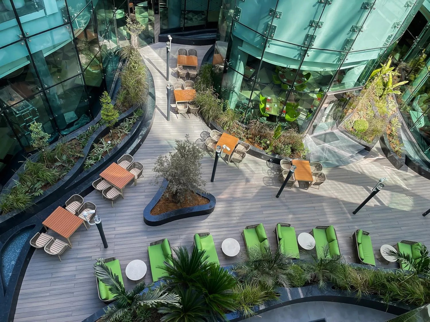 Property building in Al Khoory Sky Garden Hotel