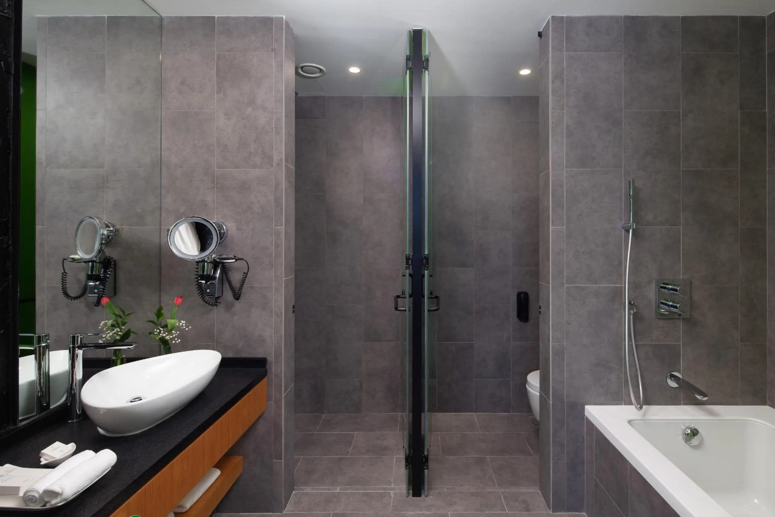 Shower in Al Khoory Sky Garden Hotel
