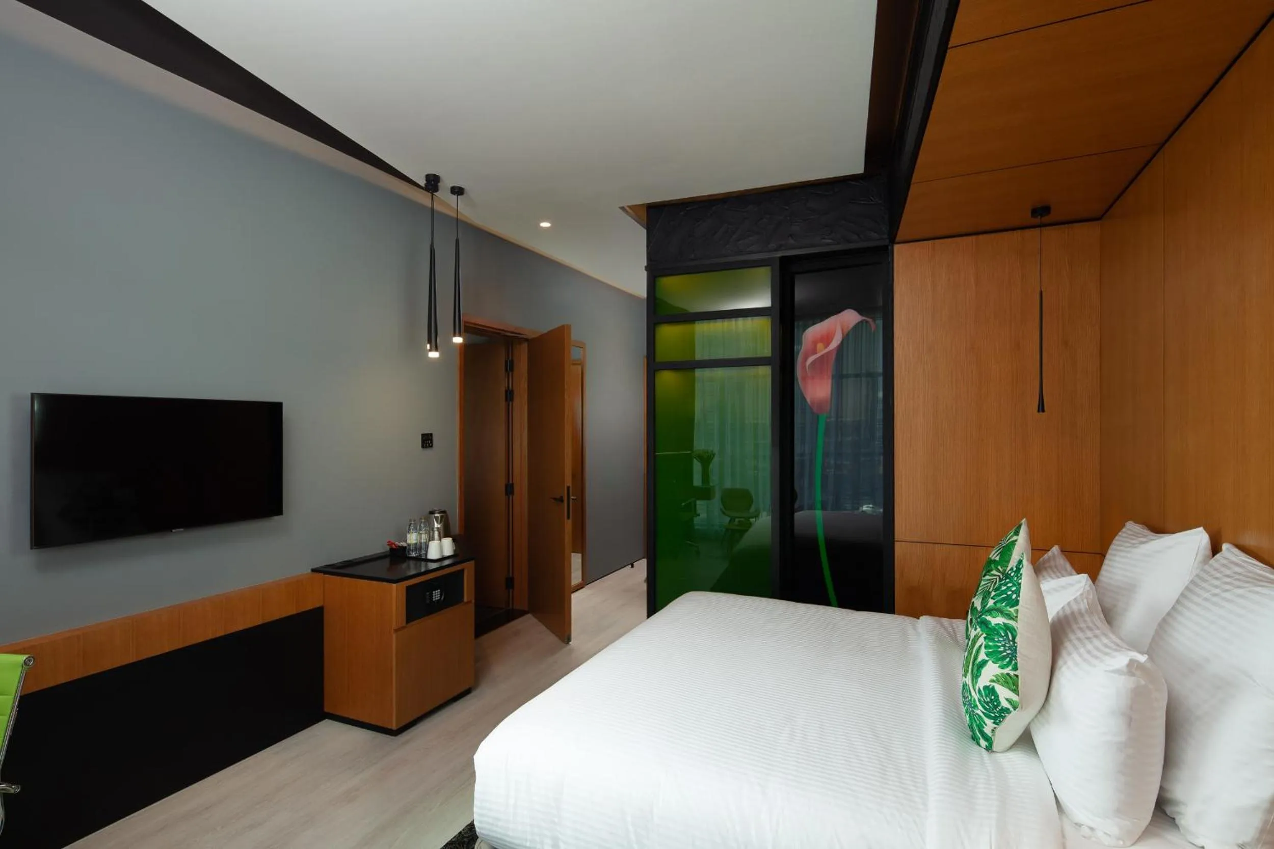 Bed in Al Khoory Sky Garden Hotel