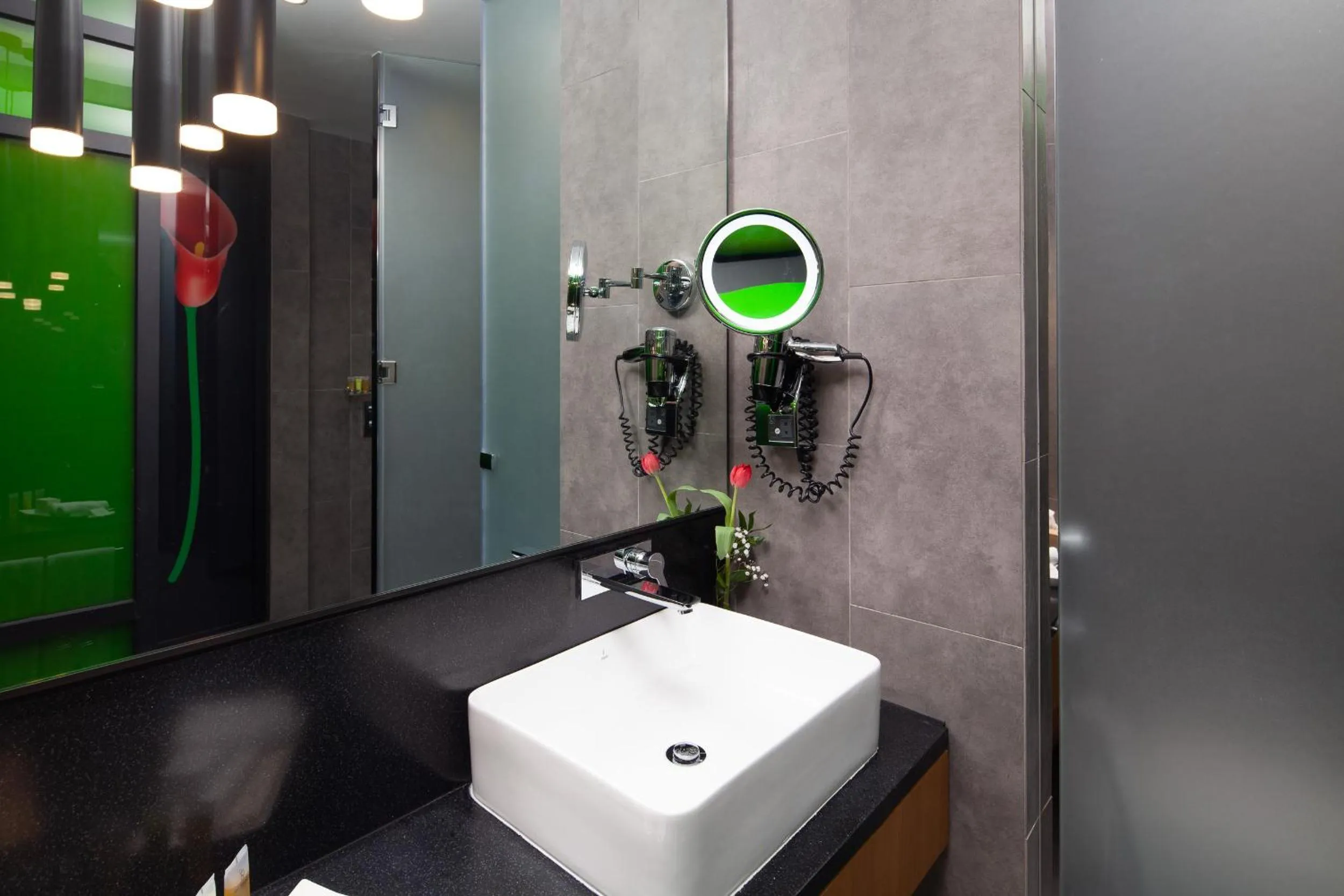 Shower in Al Khoory Sky Garden Hotel