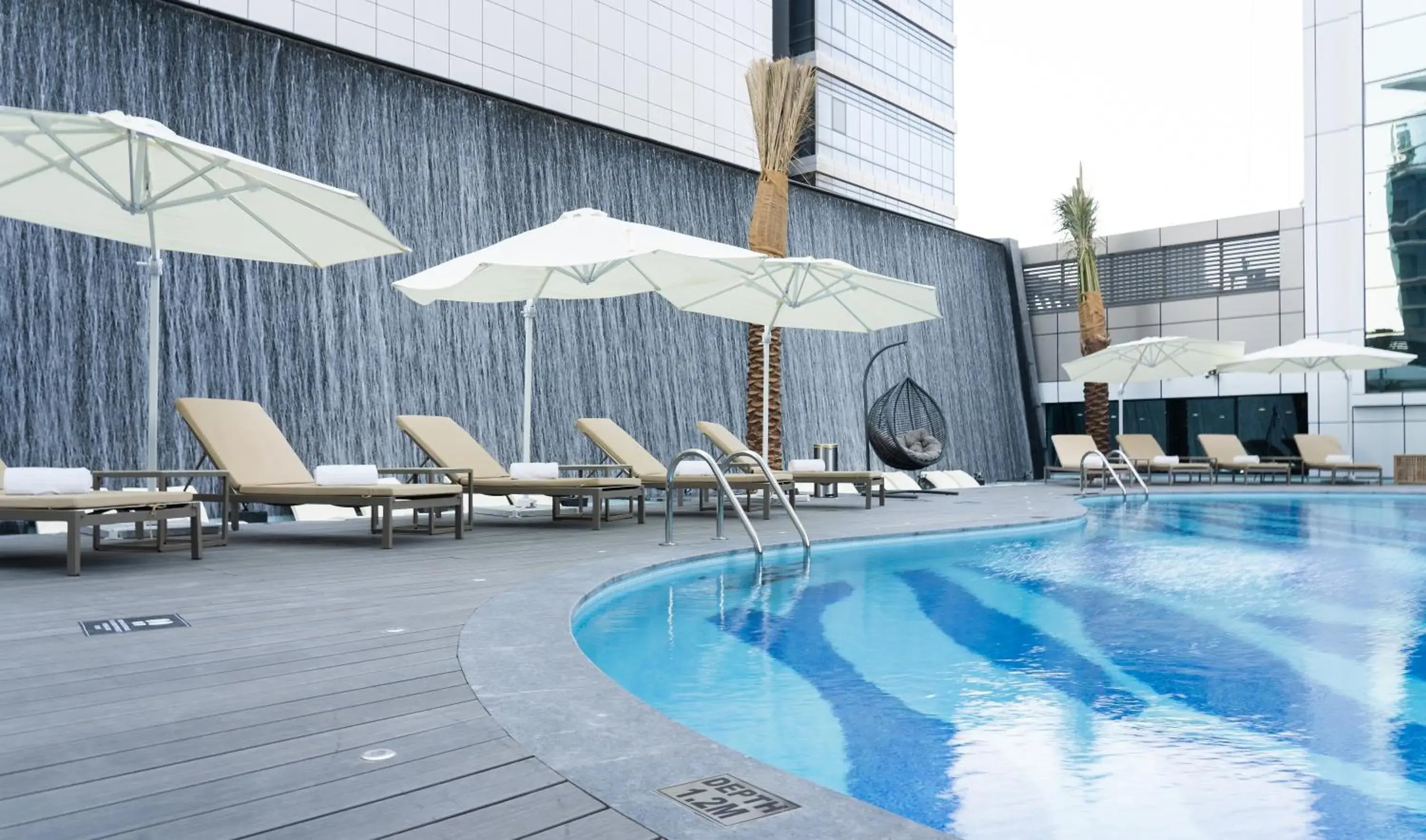 Swimming pool in Al Khoory Sky Garden Hotel Swimming pool in Al Khoory Sky Garden Hotel