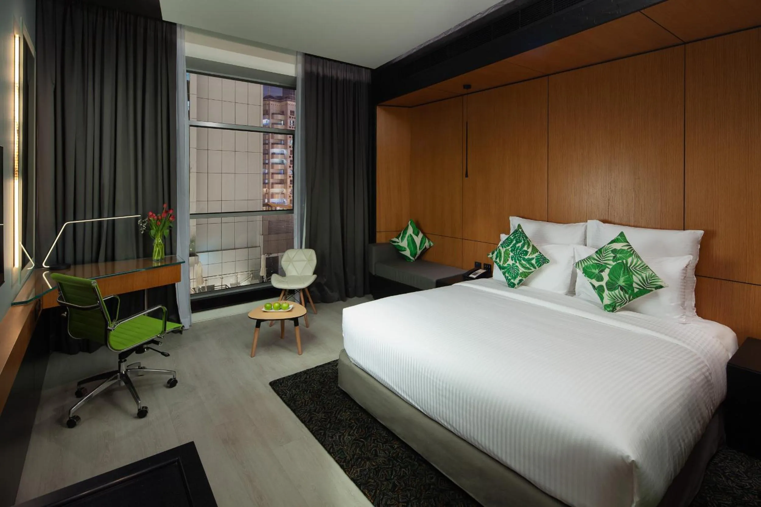 Bed in Al Khoory Sky Garden Hotel