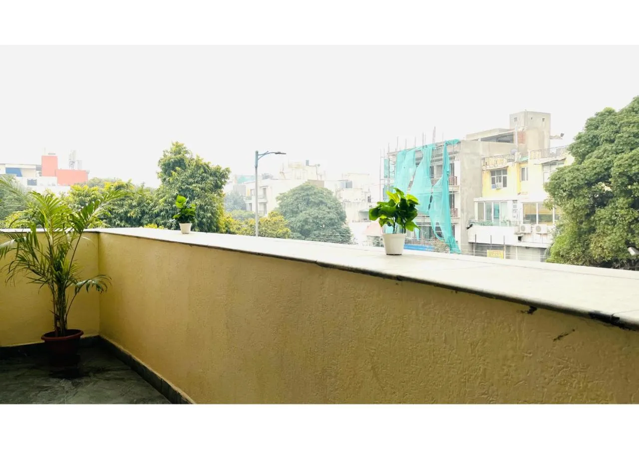 Balcony/Terrace in BluO 2BHK - Greater Kailash Lift Balcony Parking
