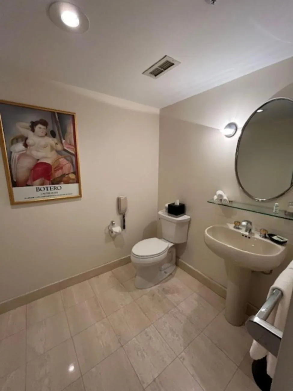 Toilet in Cambridge Suites Toronto